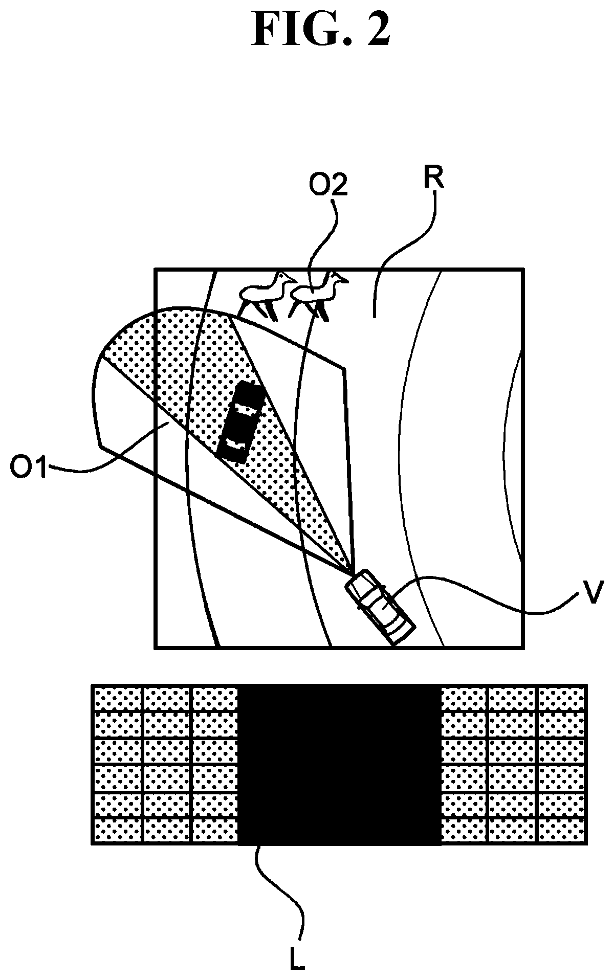 Patent US12090914 Figure 2 – Front headlamp control system and control method thereof