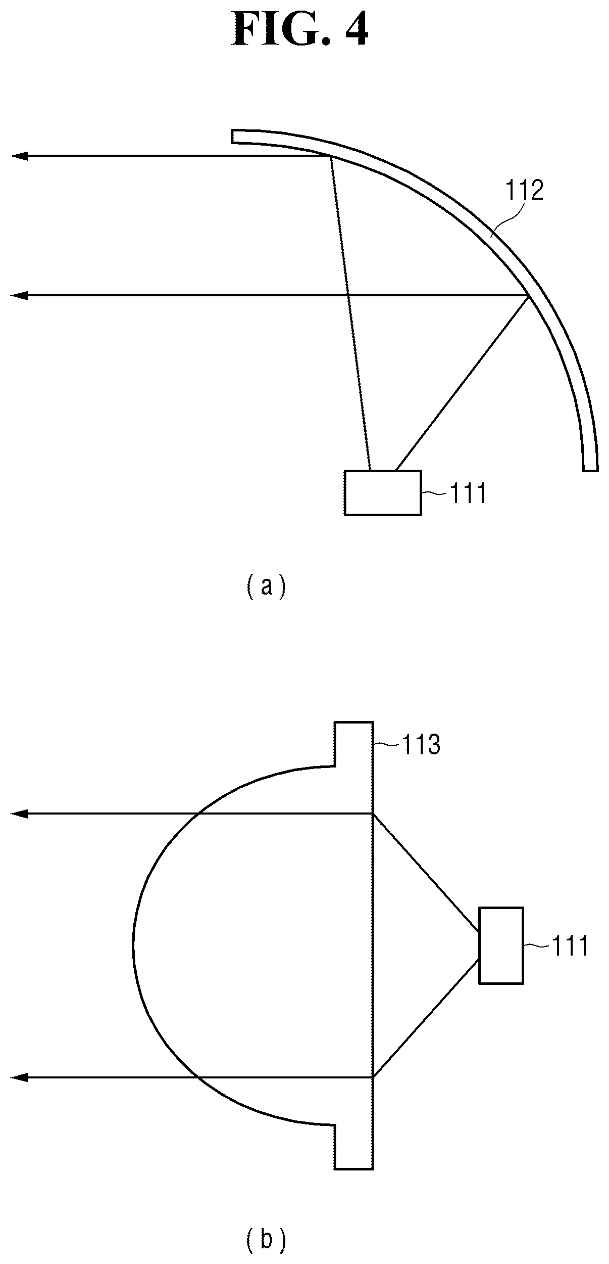 Patent US12090915 Figure 4 – Lamp for vehicle