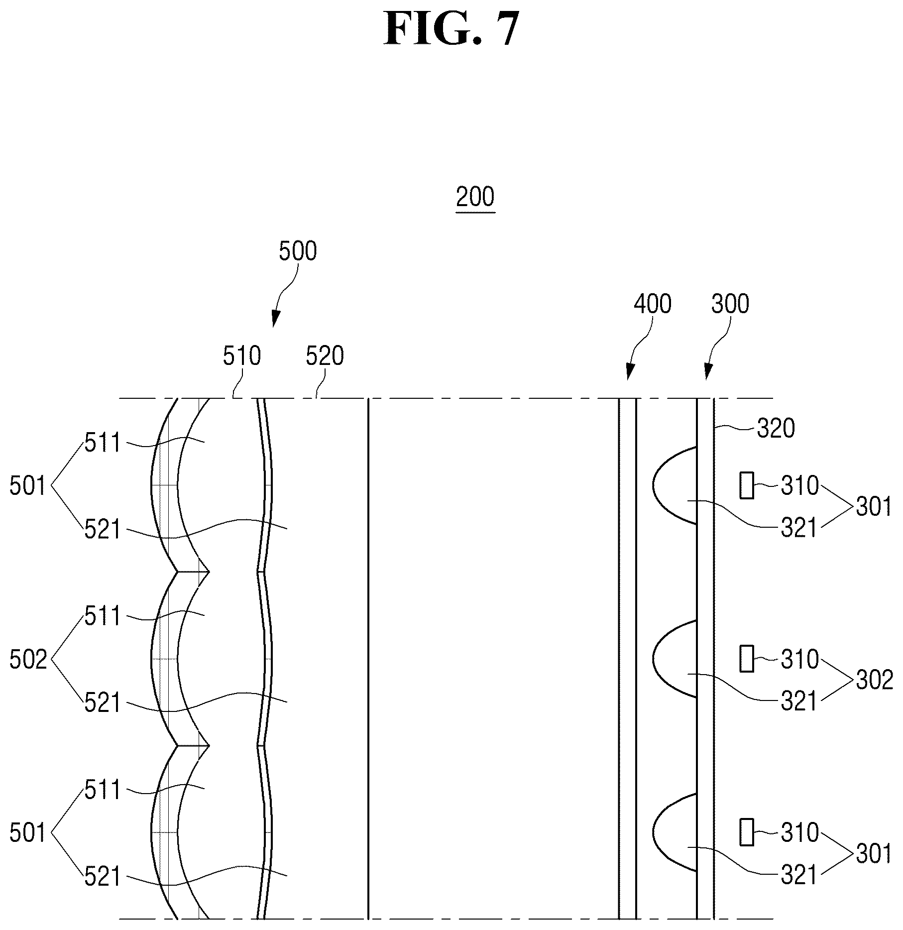 Patent US12090915 Figure 7 – Lamp for vehicle