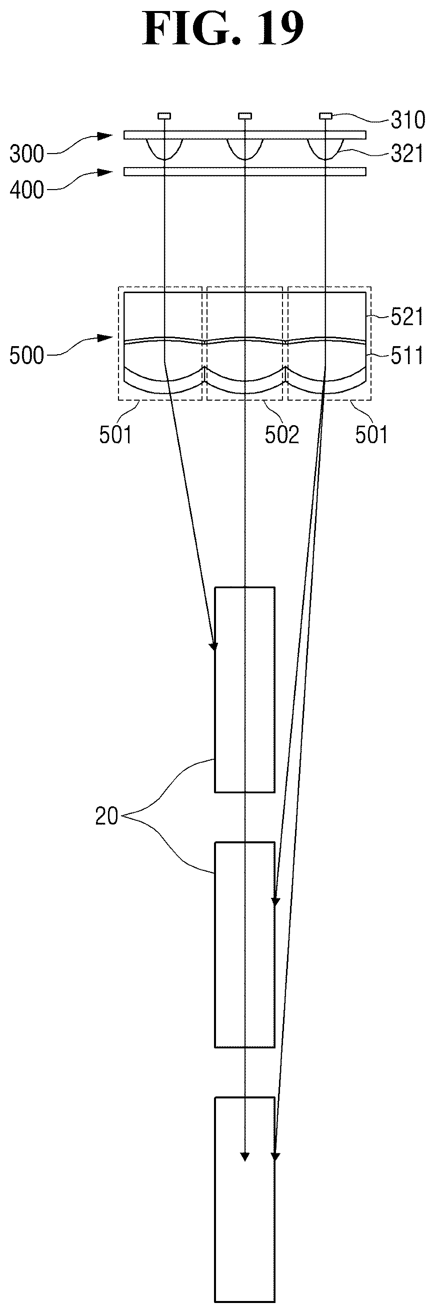 Patent US12090915 Figure 19 – Lamp for vehicle