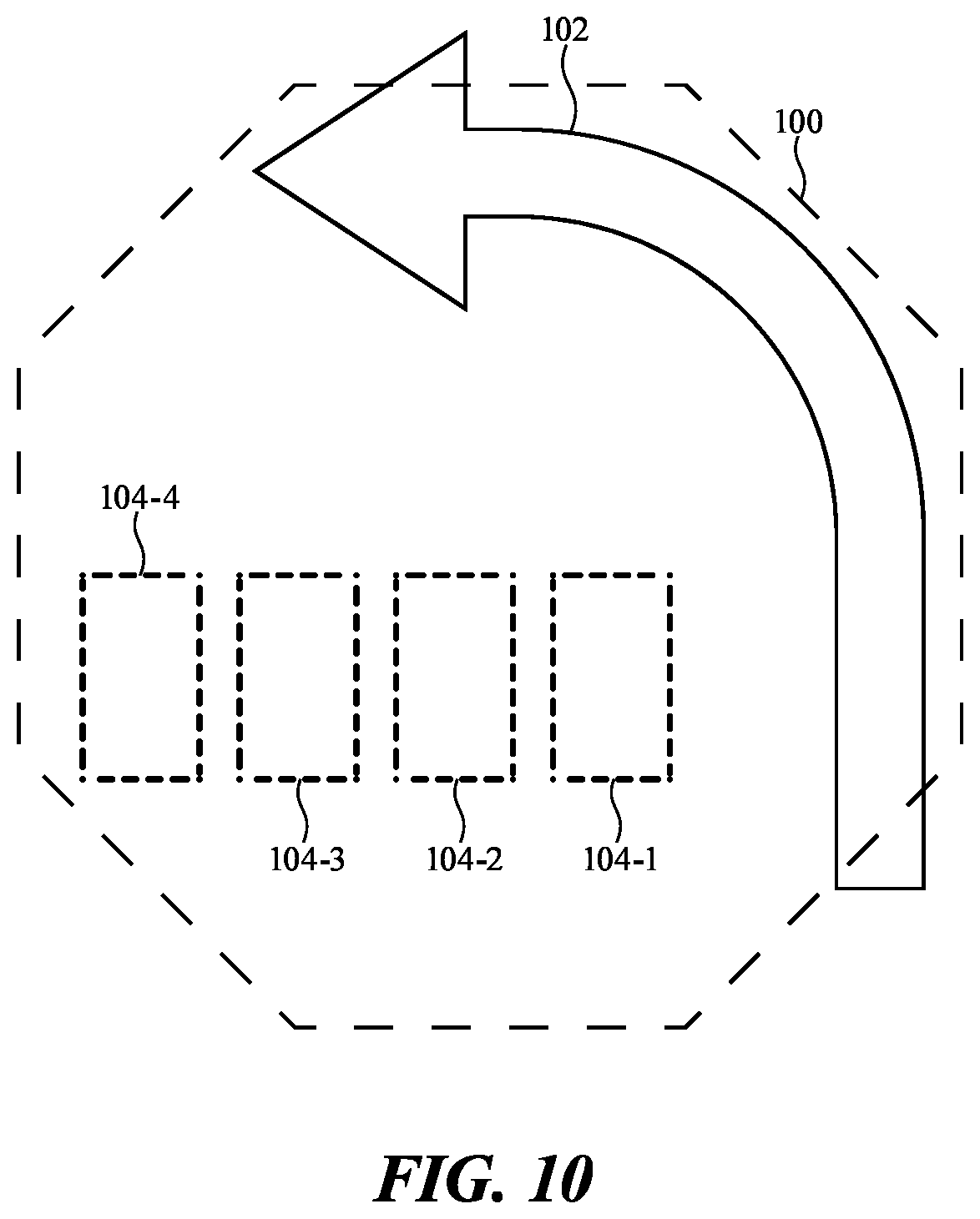 Patent US12090916 Figure 10 – Exterior lighting