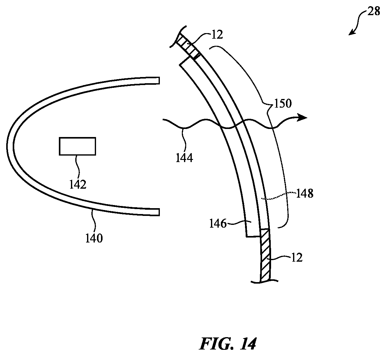 Patent US12090916 Figure 12 – Exterior lighting