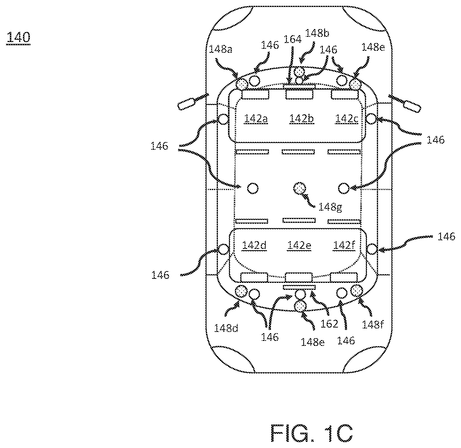 Patent US12090924 Figure 3 – Conversation detector to insert audible announcements