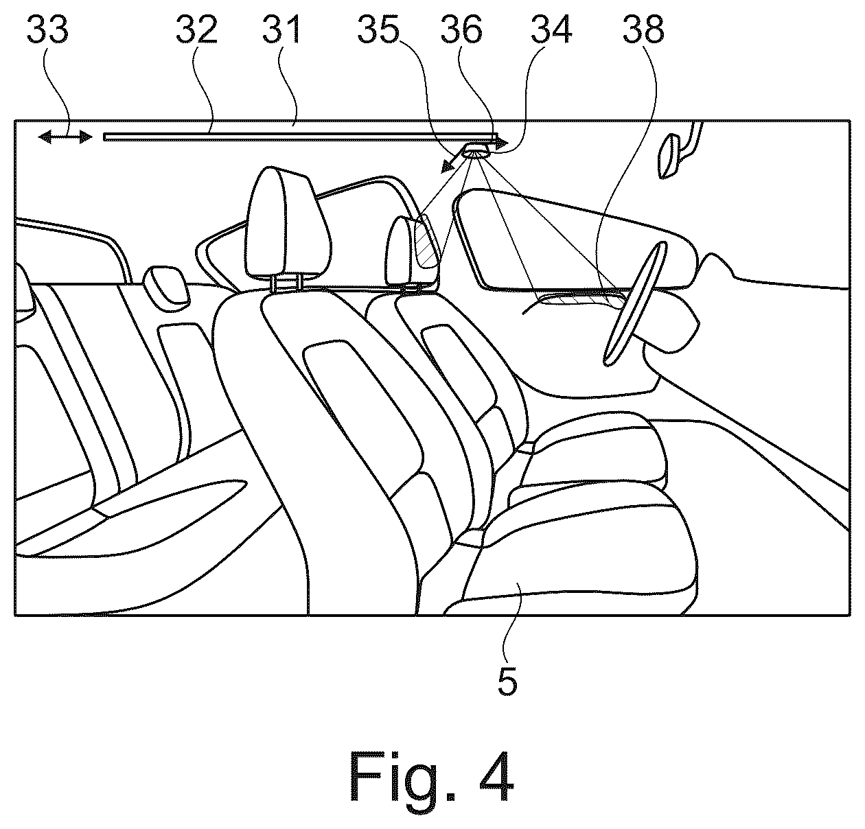 Patent US12090925 Figure 4 – Method and device for monitoring the soiling of surfaces of a vehicle