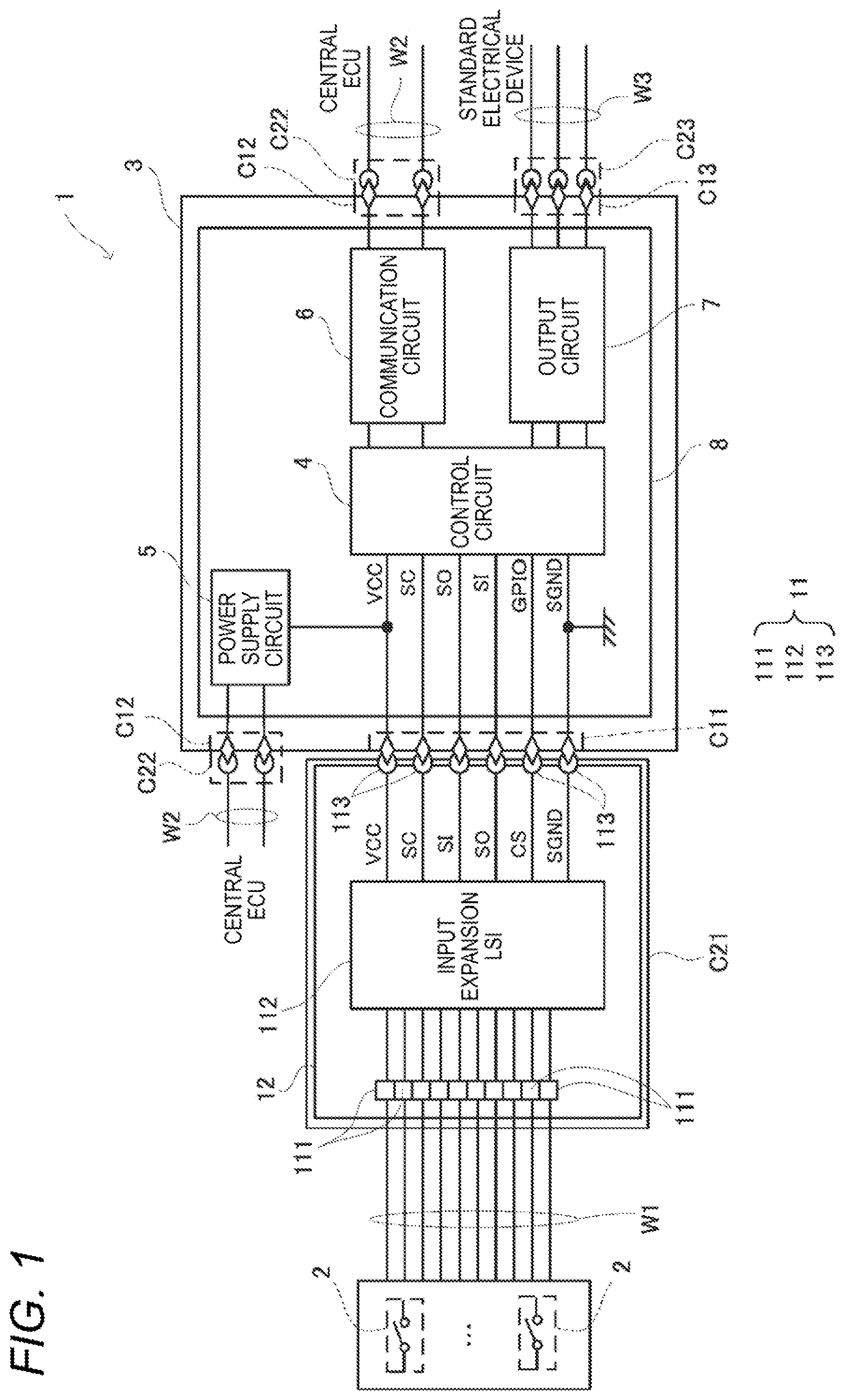 Patent US12090934 Figure 1 – Connecting method and electrical component unit