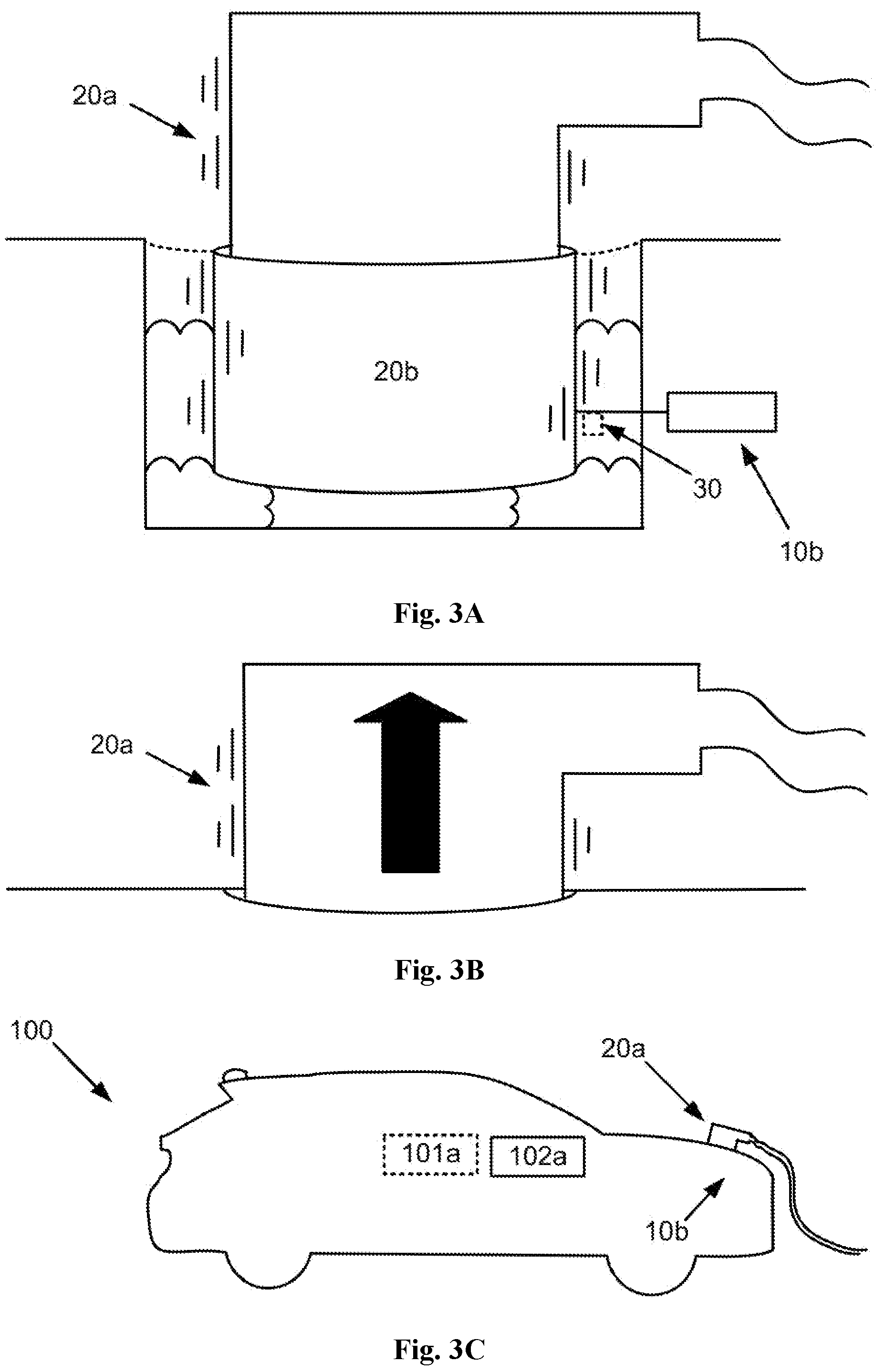 Patent US12090937 Figure 4 – Moving part control system and method for loosening a mechanical part
