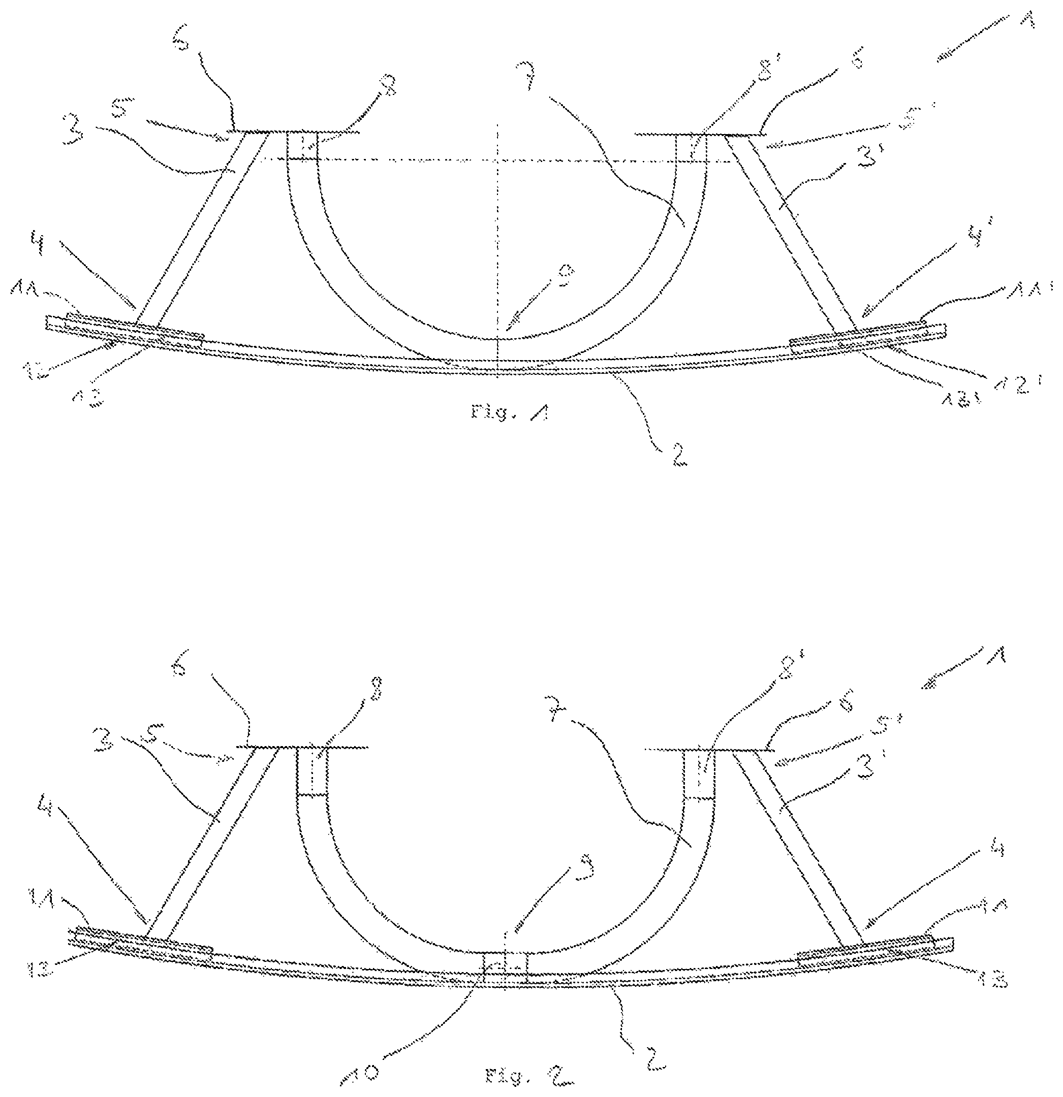 Patent US12090938 — Motor-vehicle bumper assembly — Figure 1