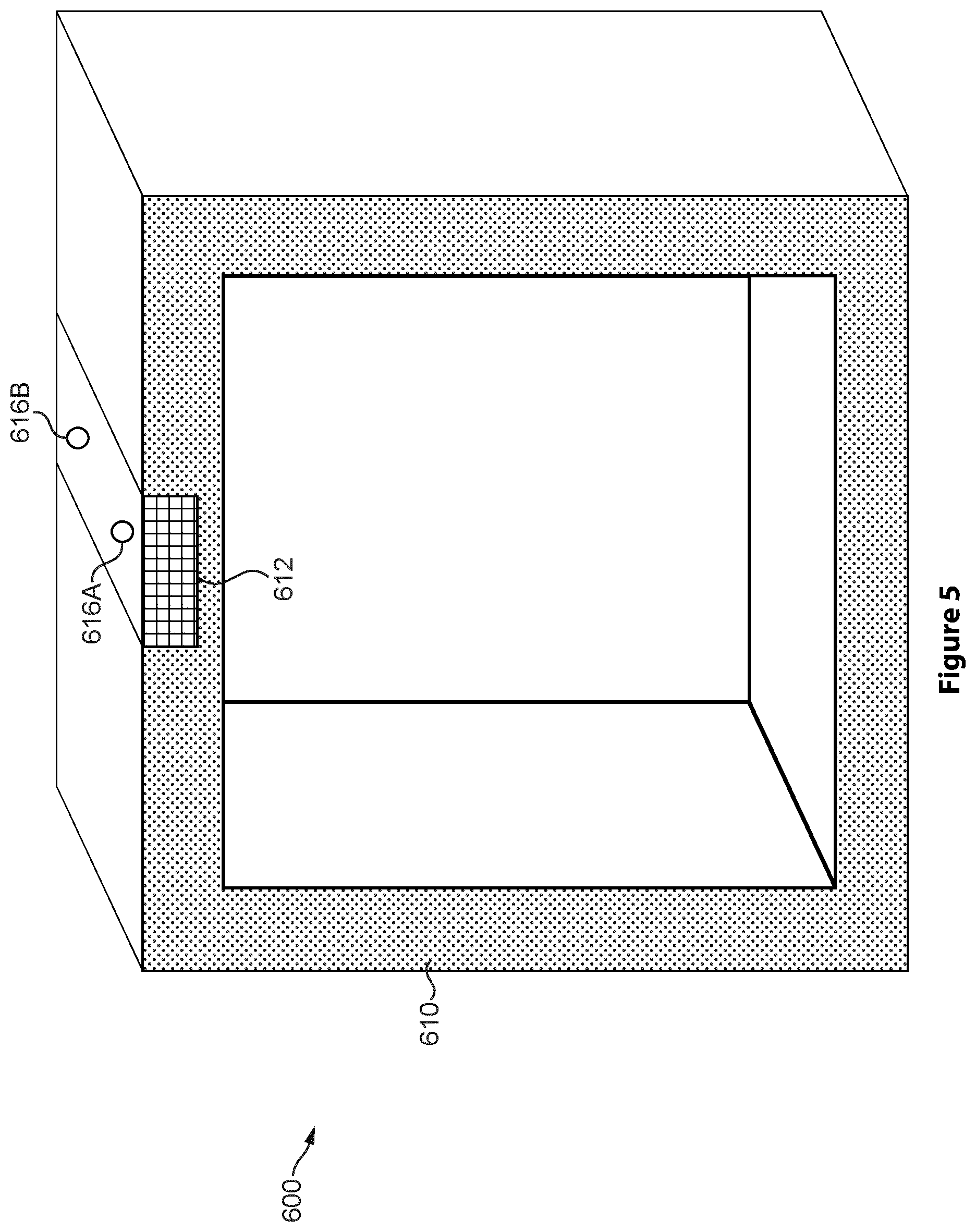 Patent US12090939 Figure 5 – Composite crush can