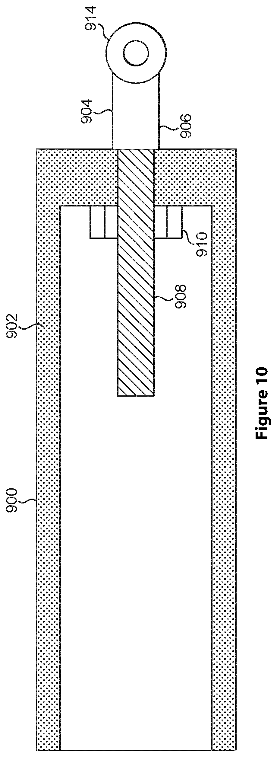 Patent US12090939 Figure 10 – Composite crush can