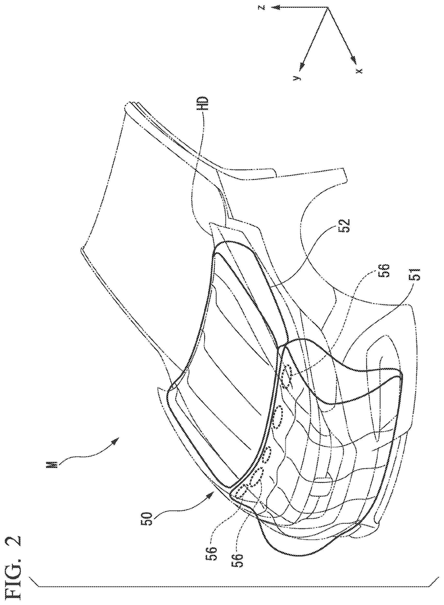 Patent US12090941 Figure 2 – Control device, control method, and storage medium