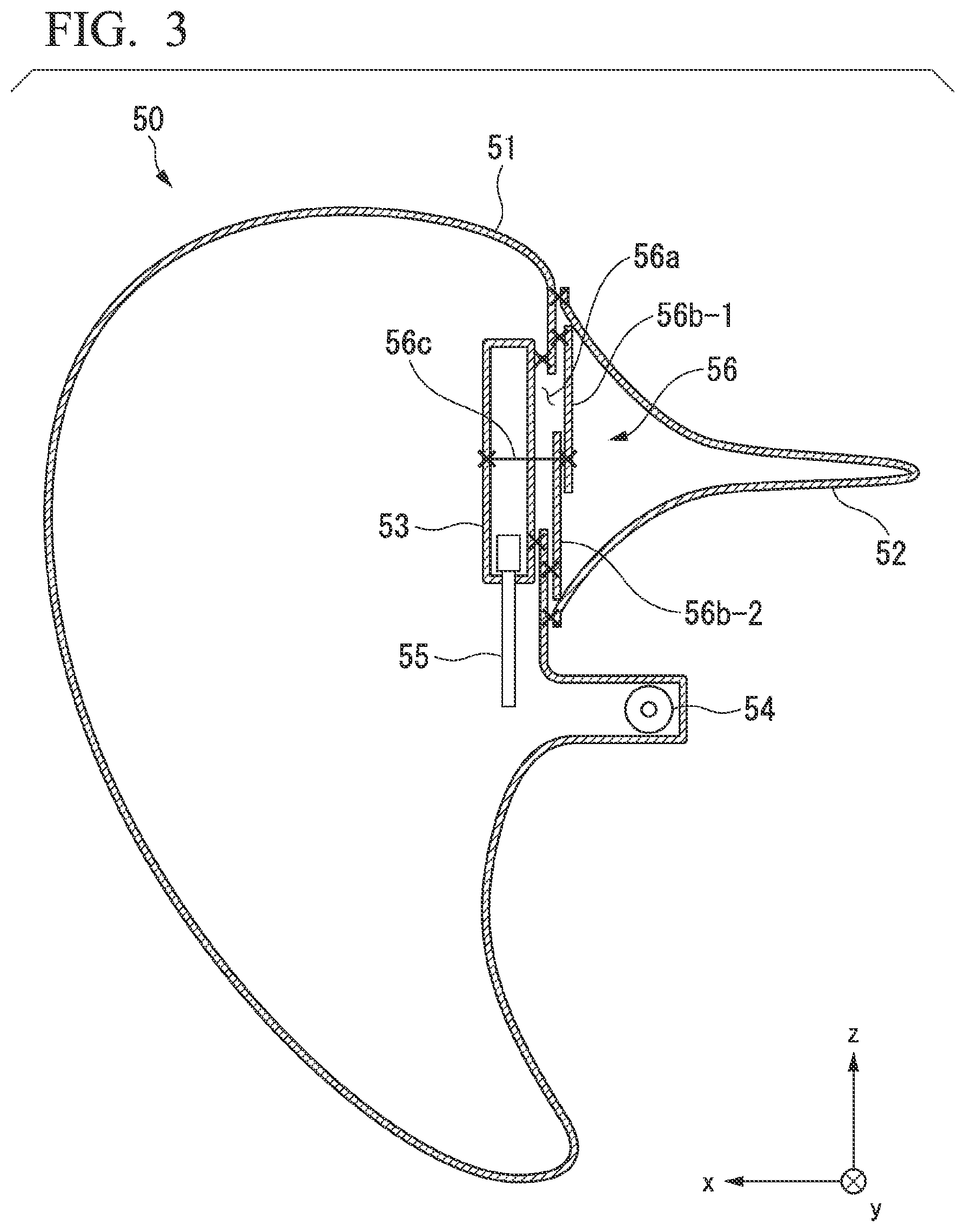 Patent US12090941 Figure 3 – Control device, control method, and storage medium