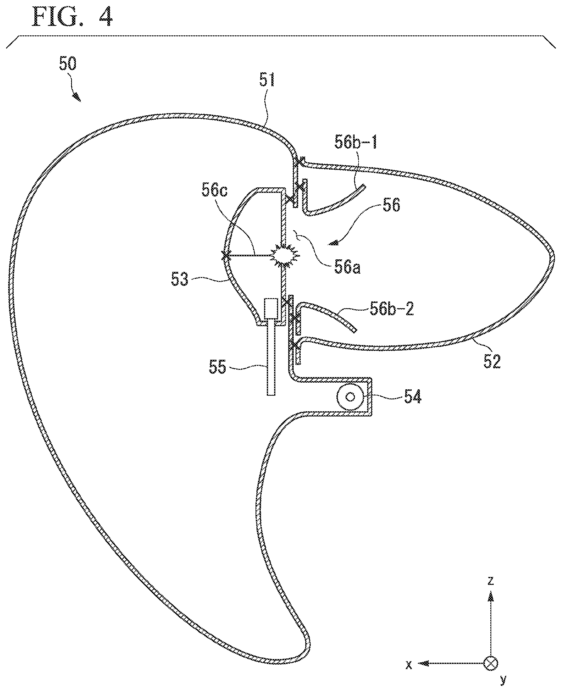 Patent US12090941 Figure 4 – Control device, control method, and storage medium