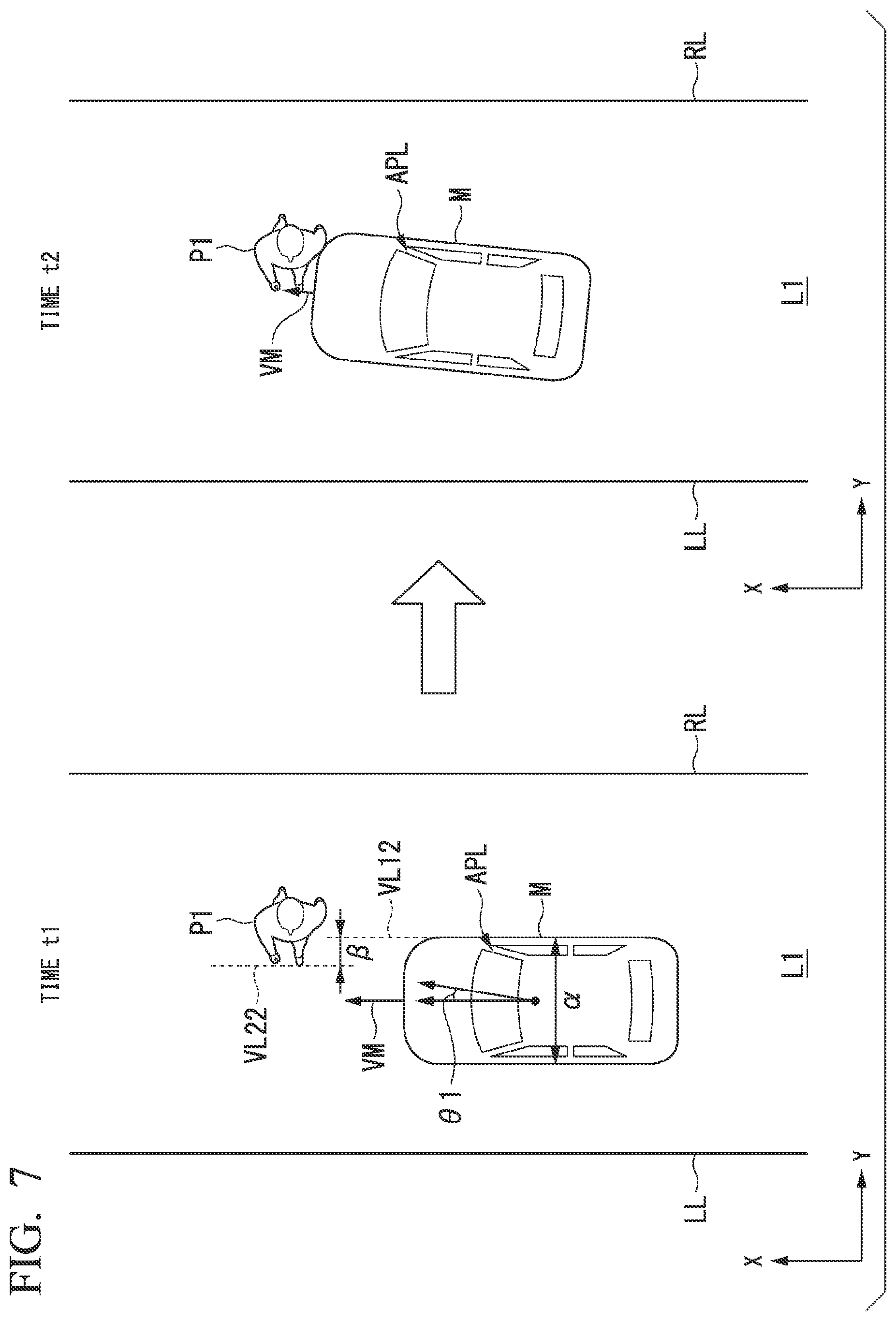 Patent US12090941 Figure 7 – Control device, control method, and storage medium