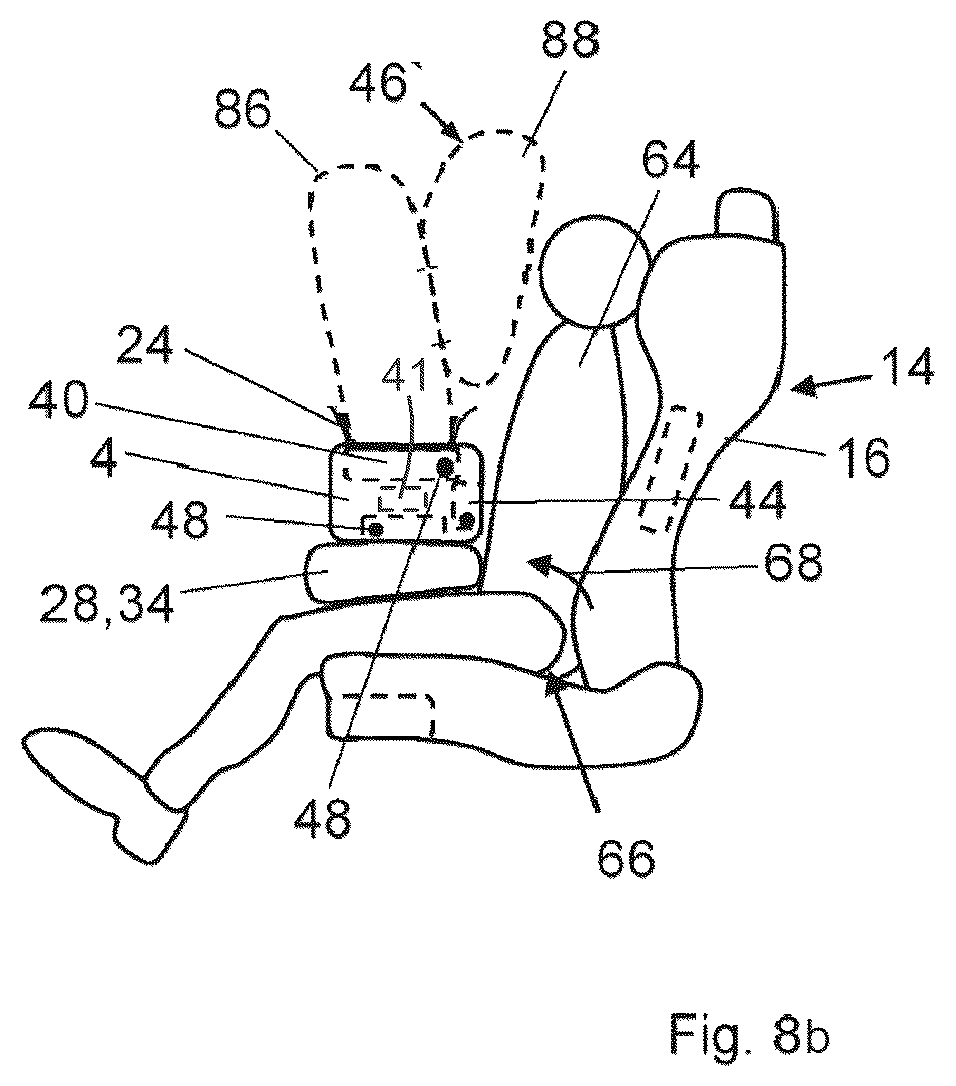 Patent US12090943 Figure 5 – Module base element for a vehicle occupant protection system and vehicle occupant protection system