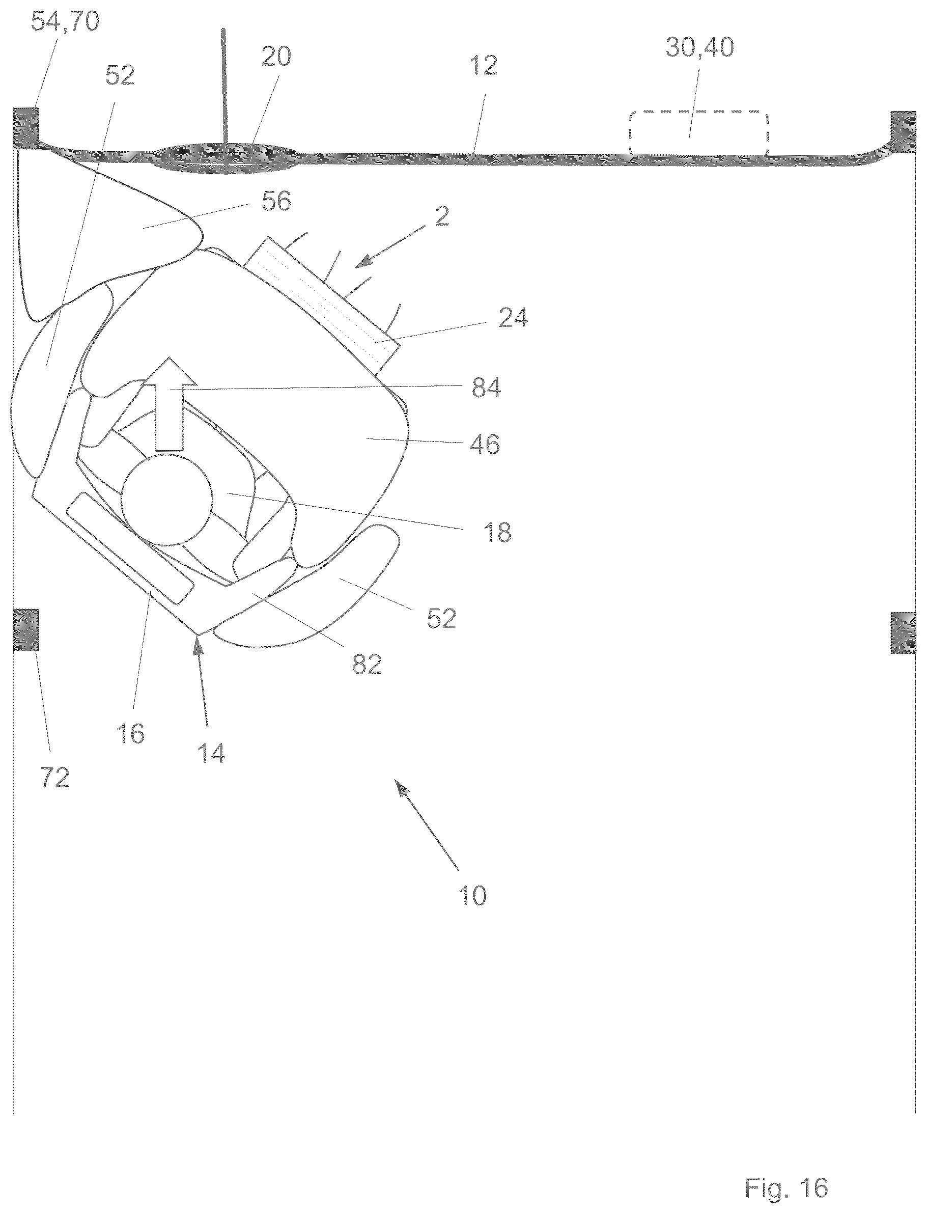 Patent US12090943 Figure 11 – Module base element for a vehicle occupant protection system and vehicle occupant protection system