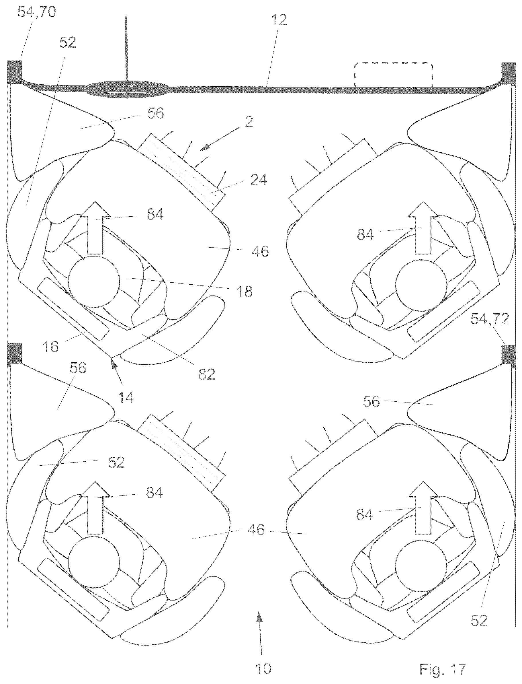 Patent US12090943 Figure 12 – Module base element for a vehicle occupant protection system and vehicle occupant protection system