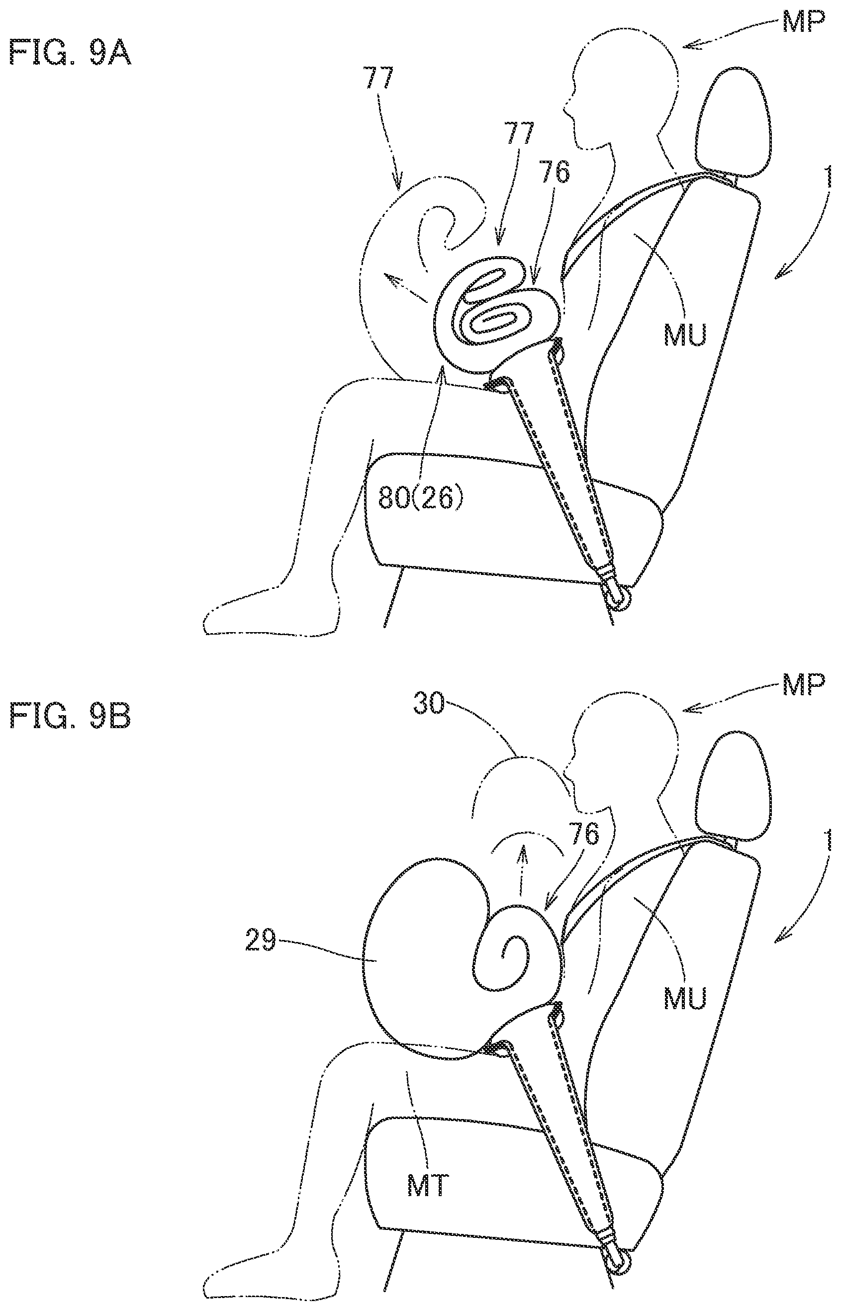 Patent US12090944 Figure 9 – Occupant protection device