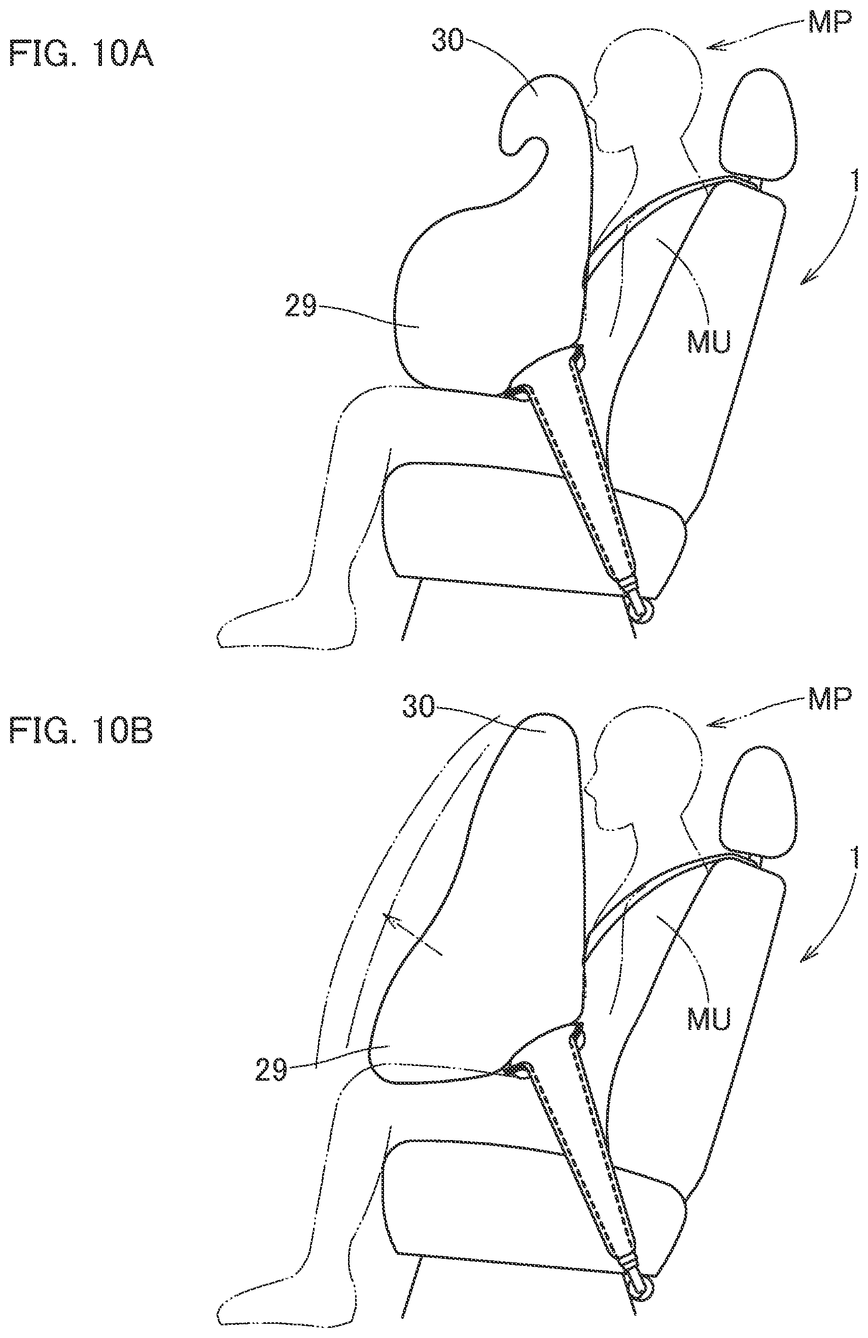Patent US12090944 Figure 10 – Occupant protection device