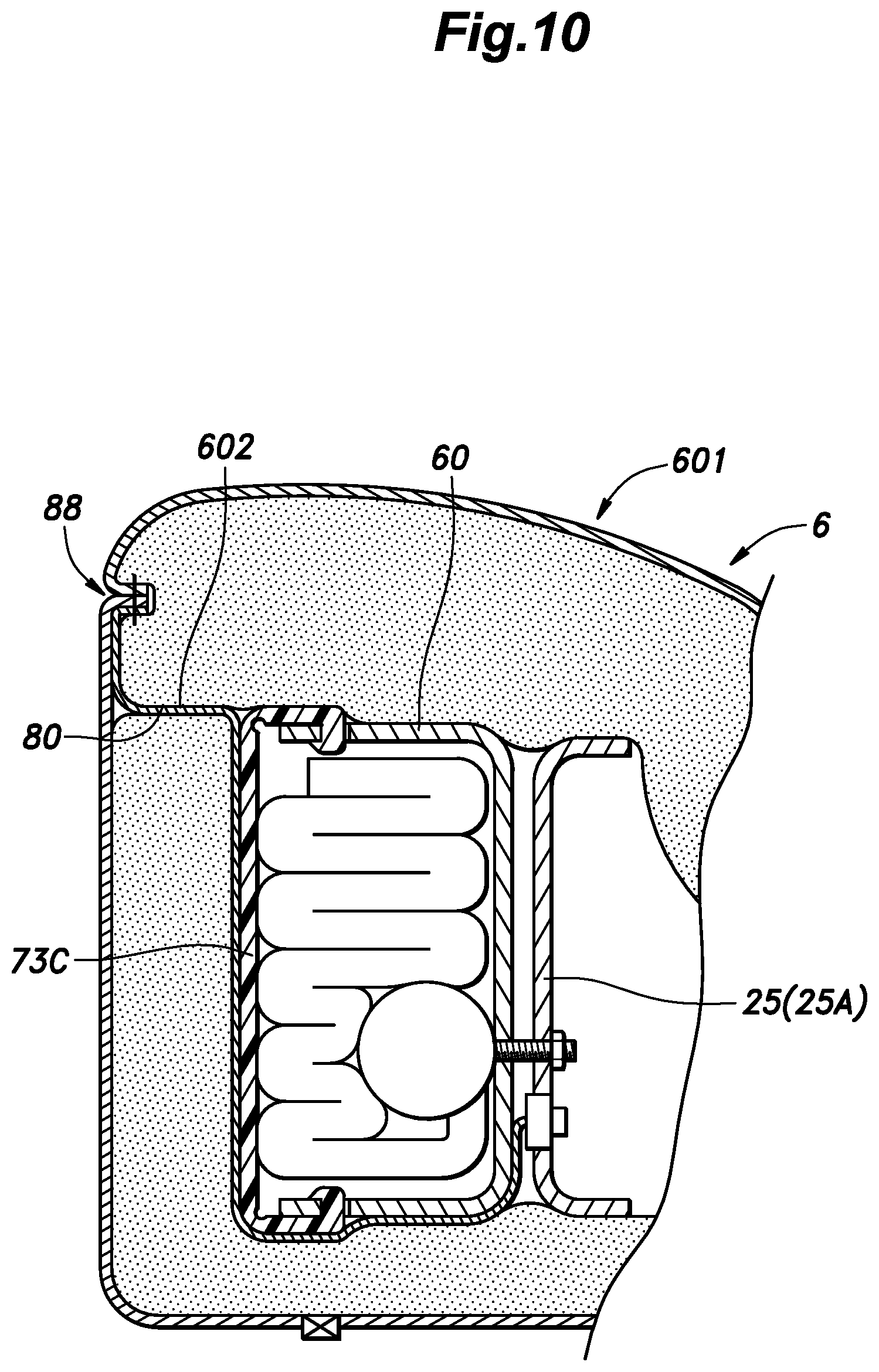 Patent US12090945 Figure 10 – Vehicle seat