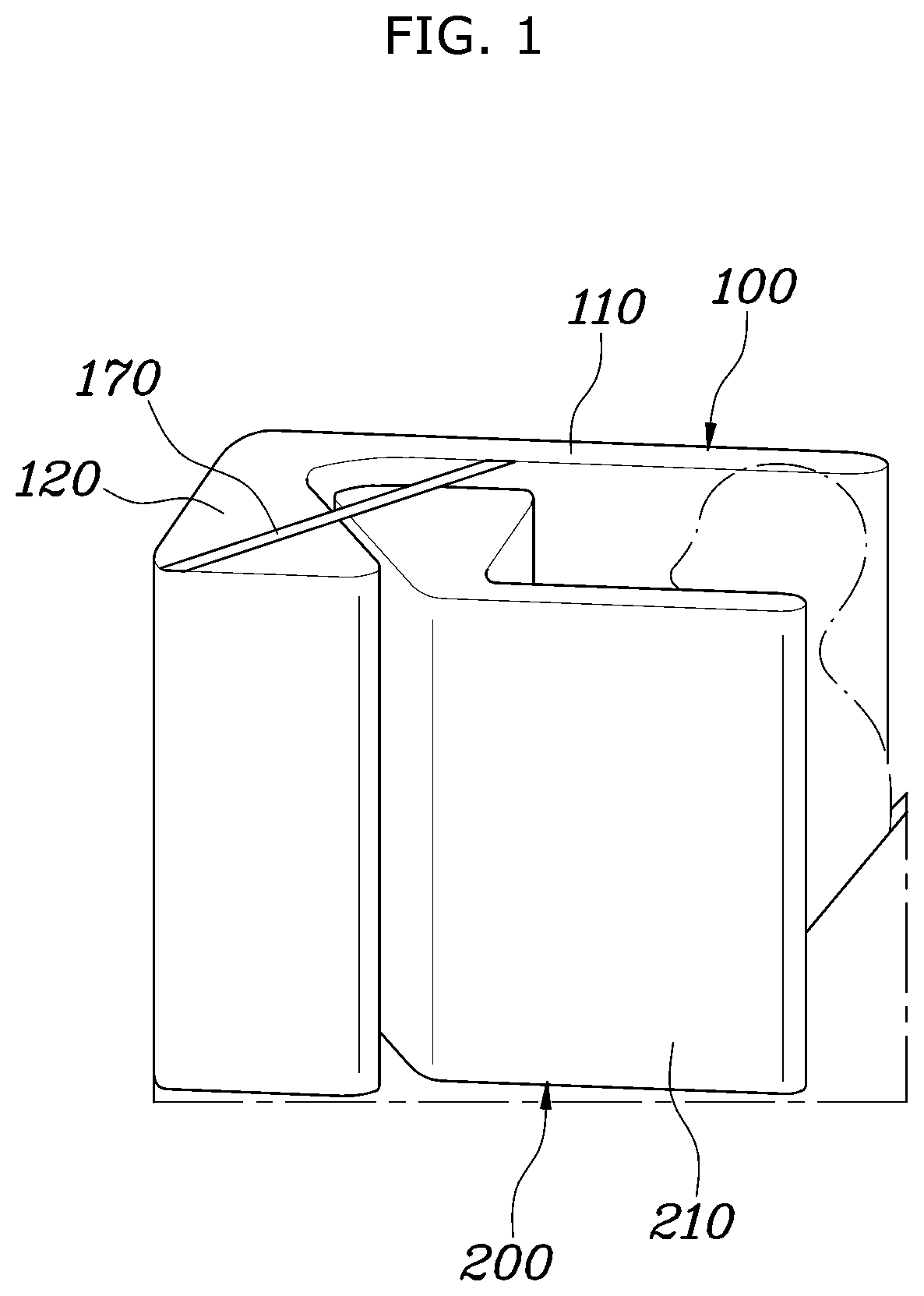 Patent US12090947 Figure 1 – Air bag device