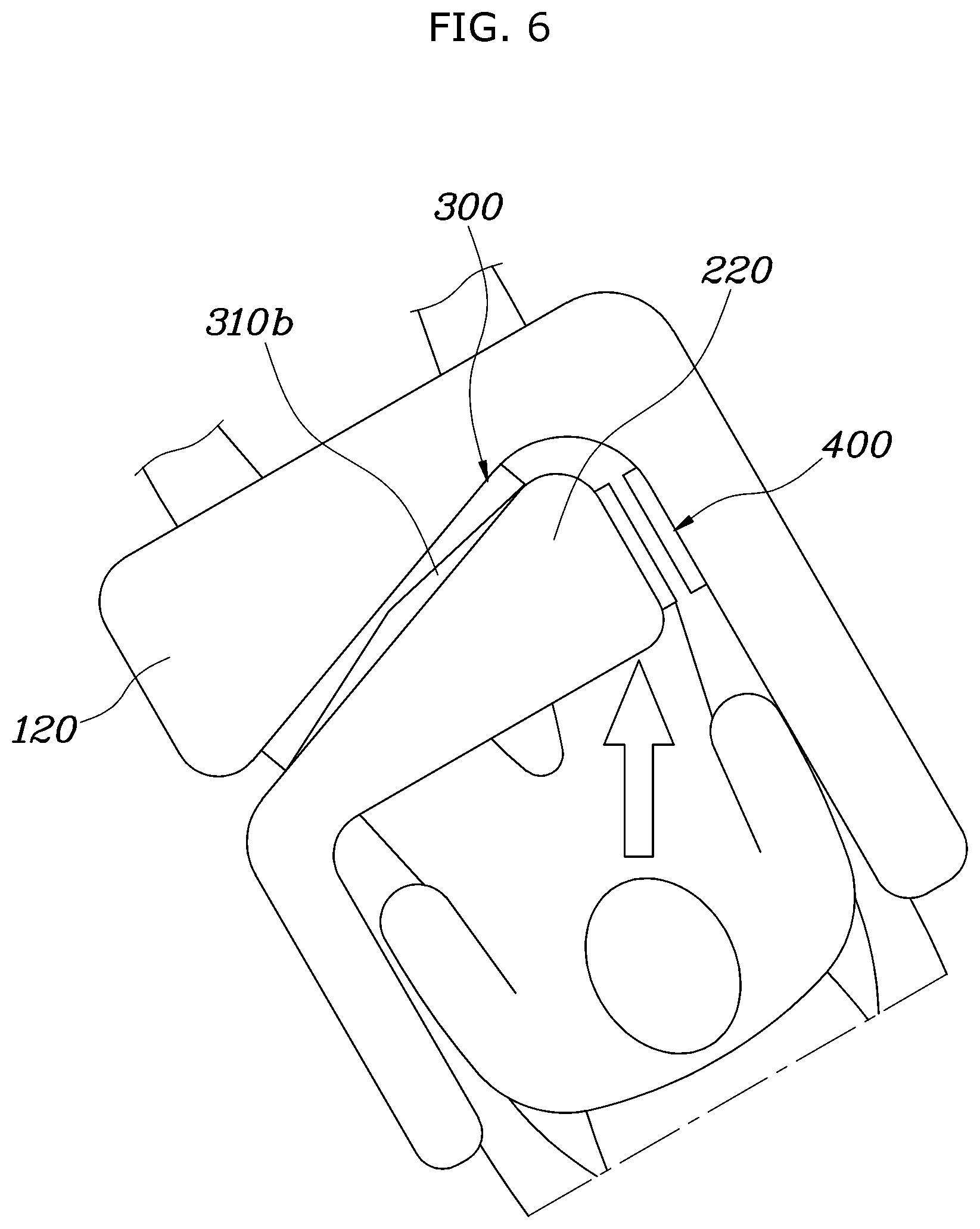 Patent US12090947 Figure 6 – Air bag device