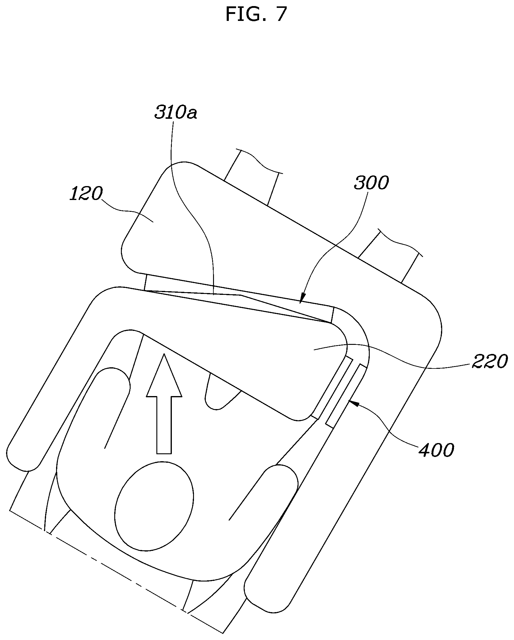 Patent US12090947 Figure 7 – Air bag device