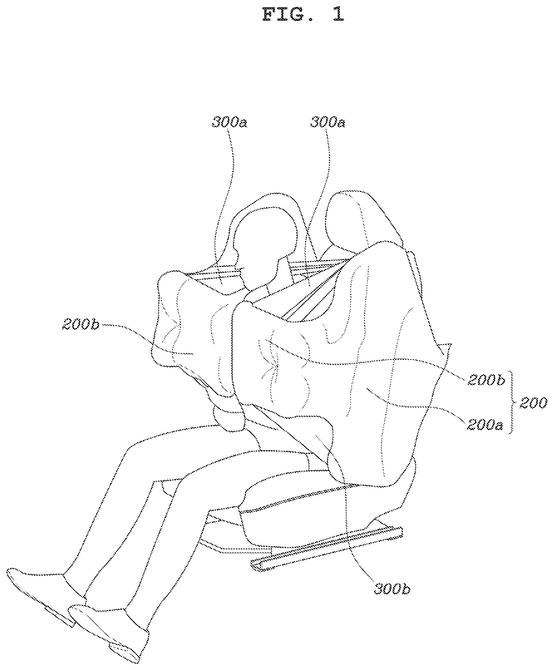 Patent US12090948 Figure 1 – Airbag device
