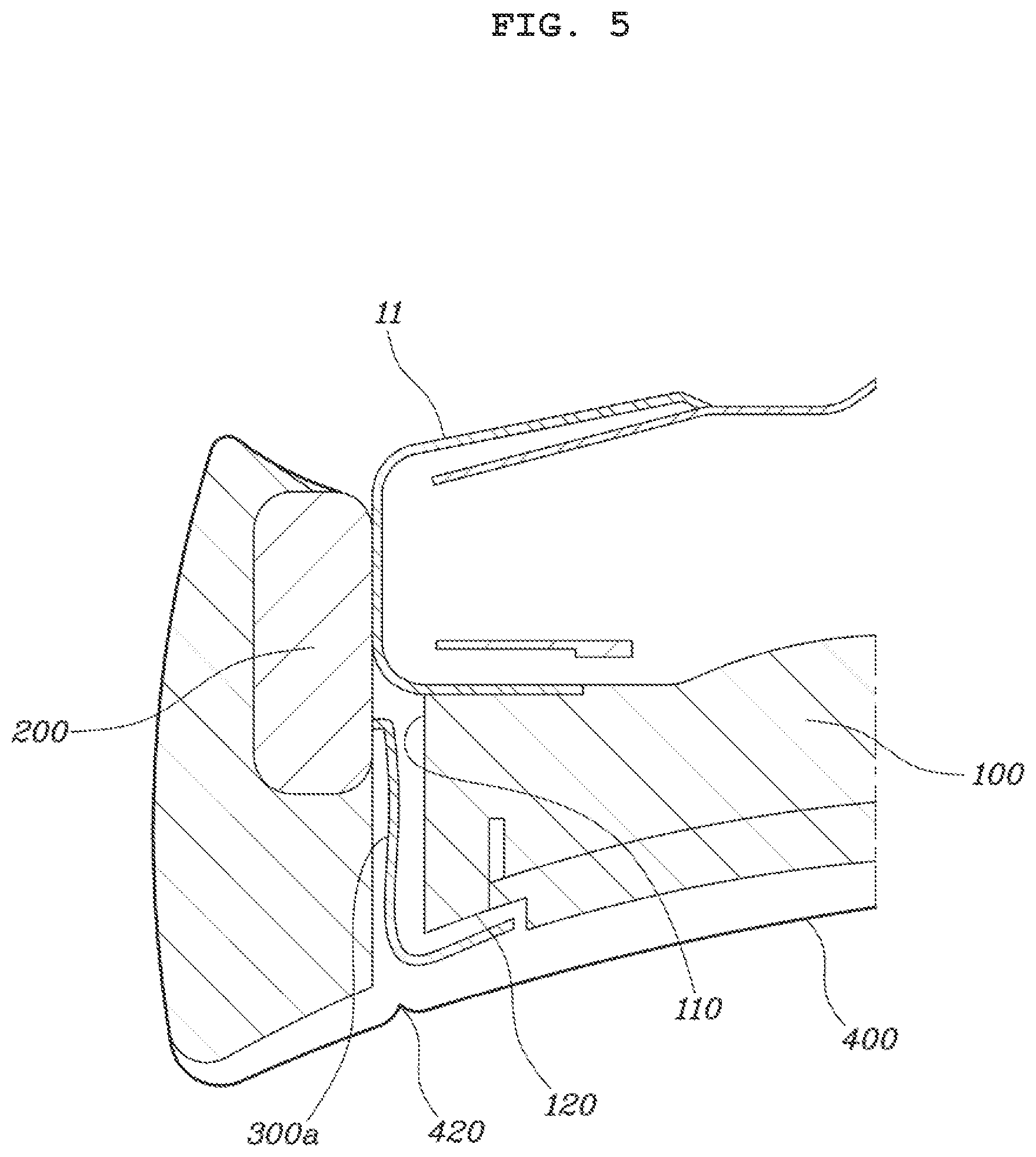 Patent US12090948 Figure 5 – Airbag device