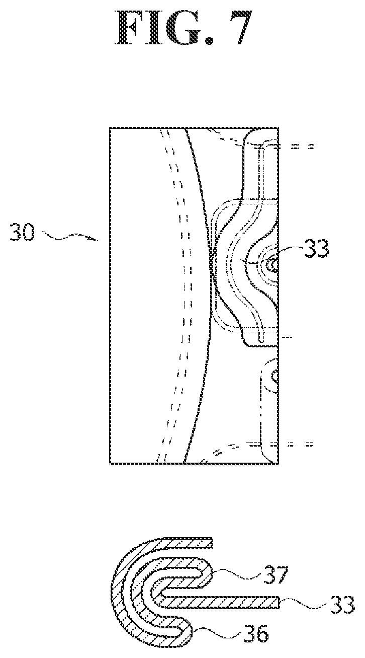 Patent US12090949 Figure 7 – Method of folding airbag cushion and airbag device