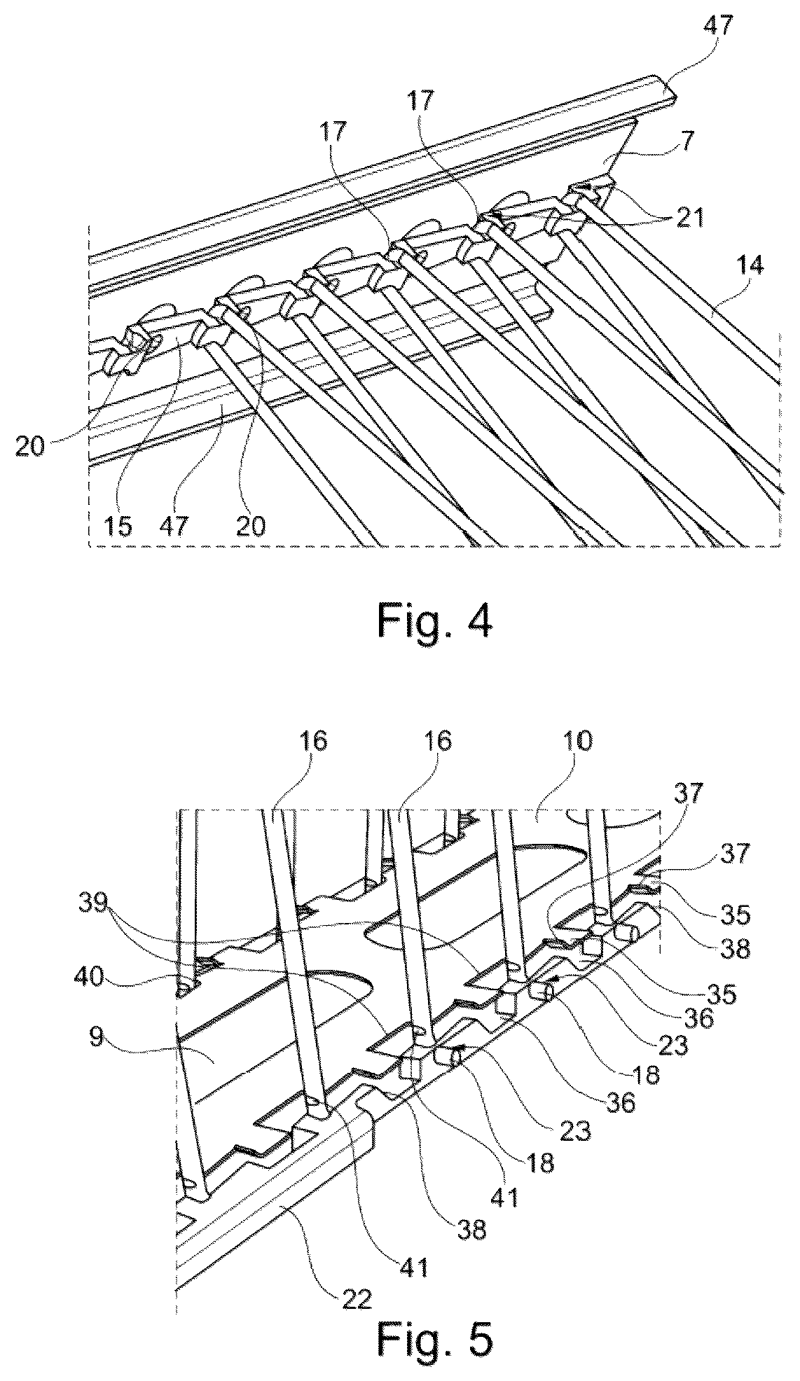 Patent US12090950 Figure 3 – Pedestrian protection device