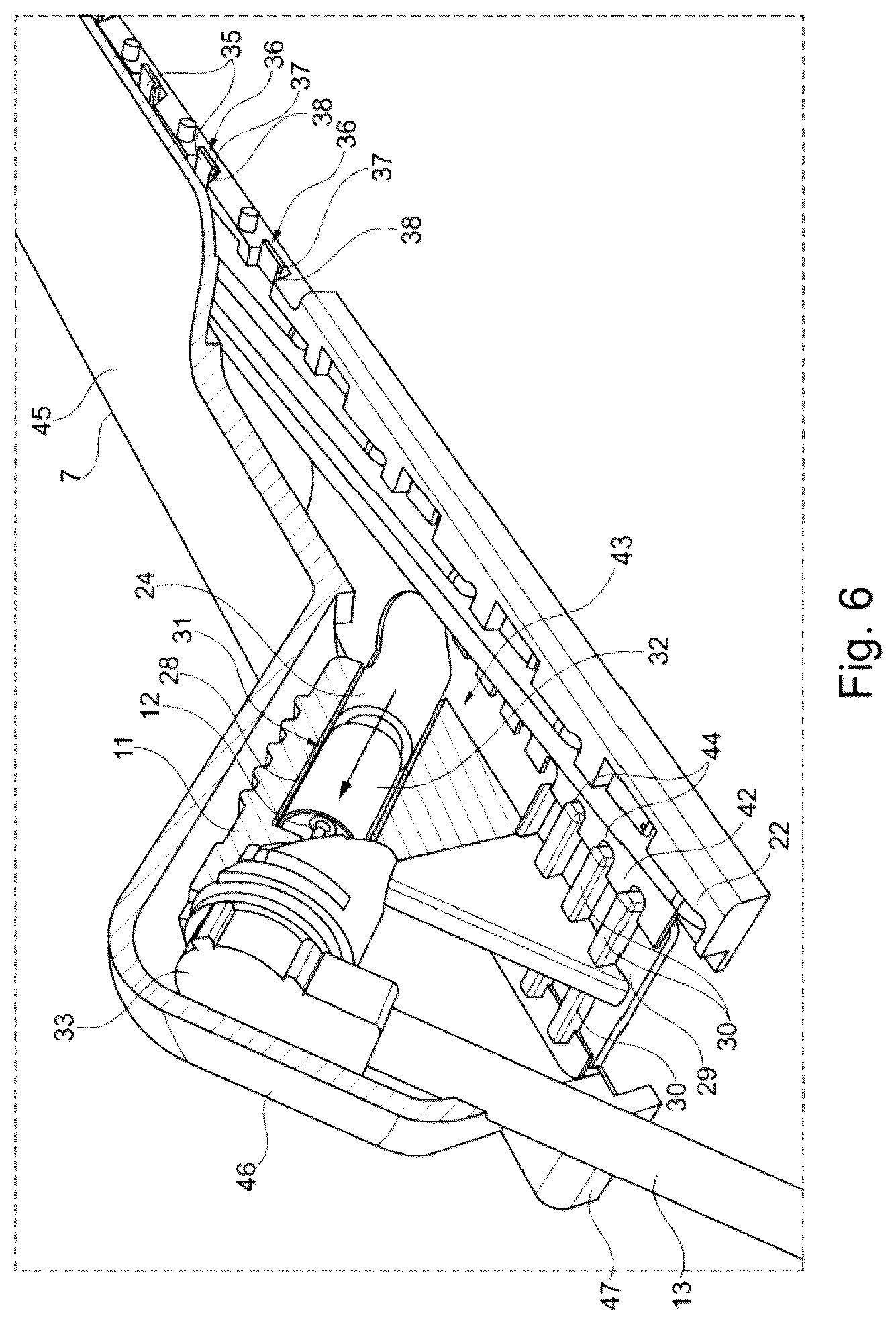 Patent US12090950 Figure 4 – Pedestrian protection device