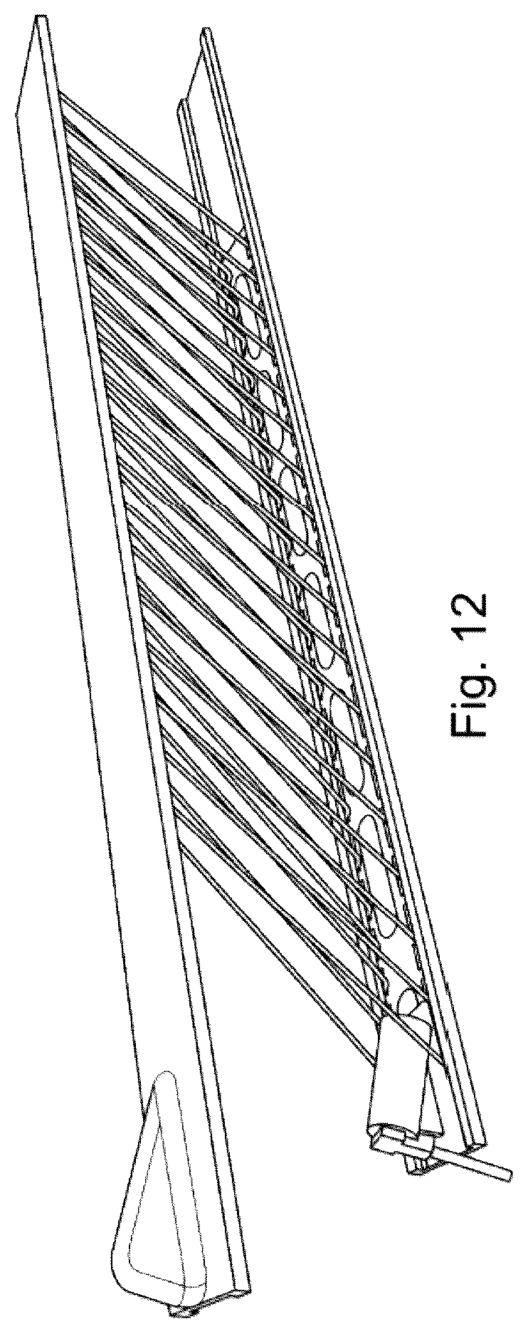 Patent US12090950 Figure 10 – Pedestrian protection device
