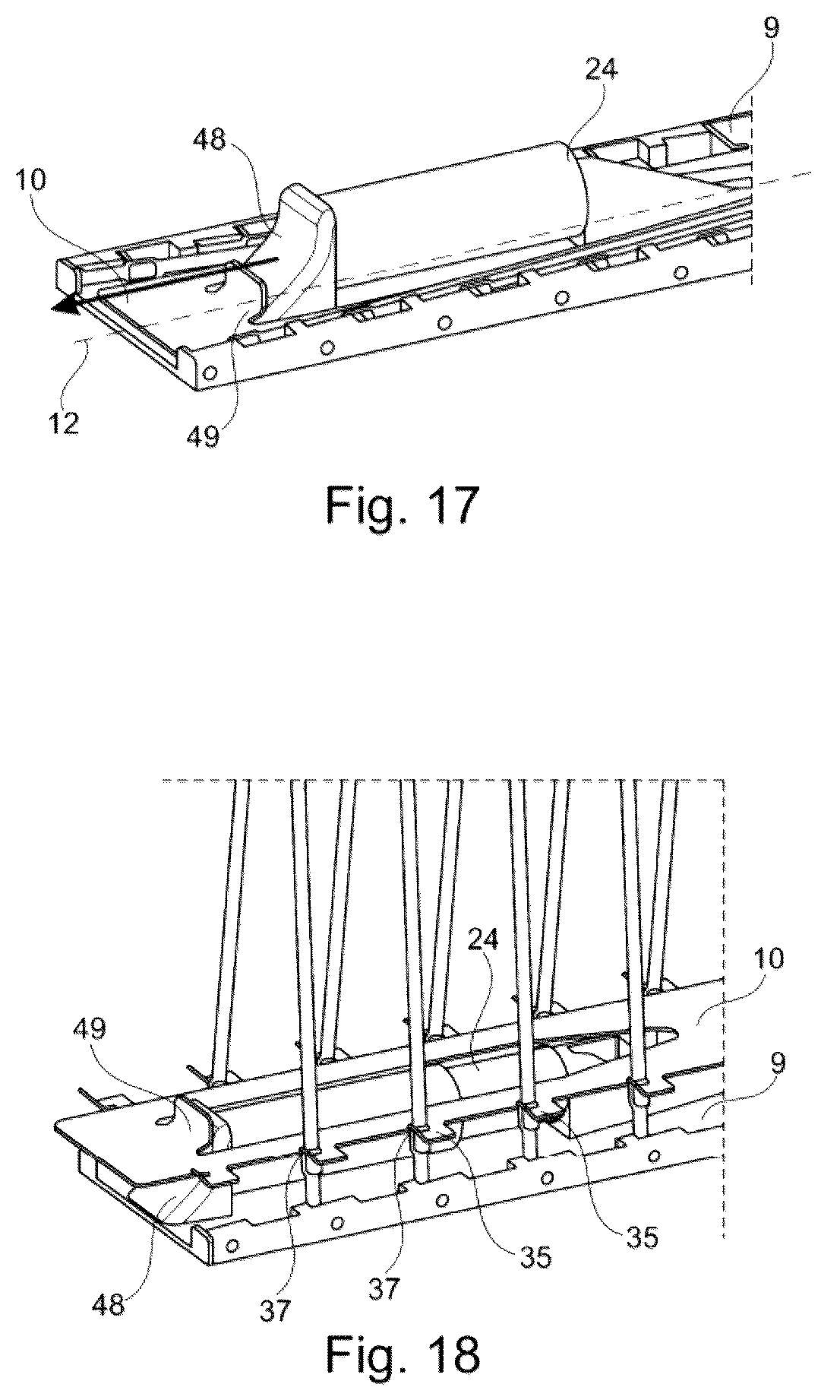 Patent US12090950 Figure 14 – Pedestrian protection device