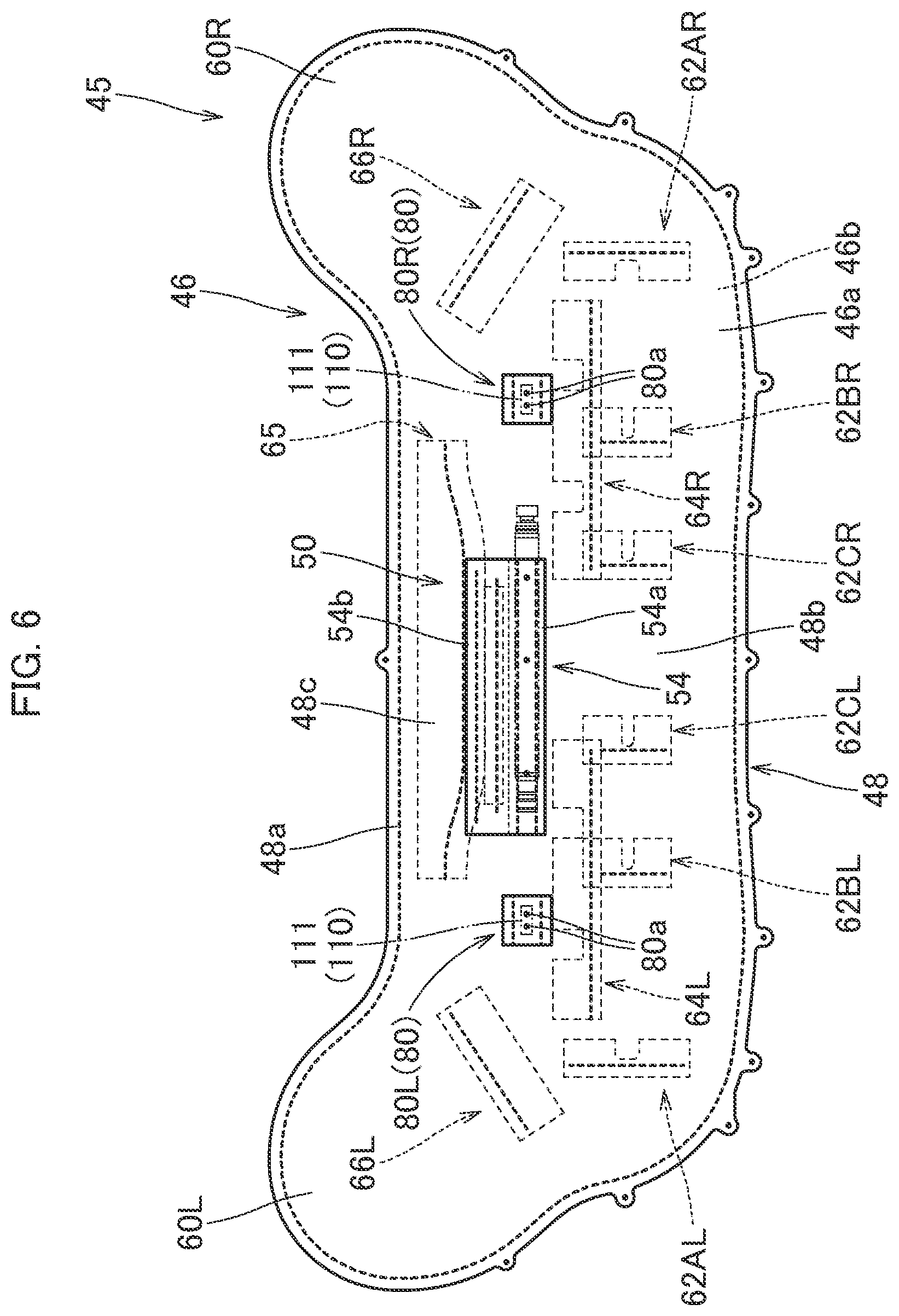 Patent US12090951 Figure 6 – Pedestrian airbag device