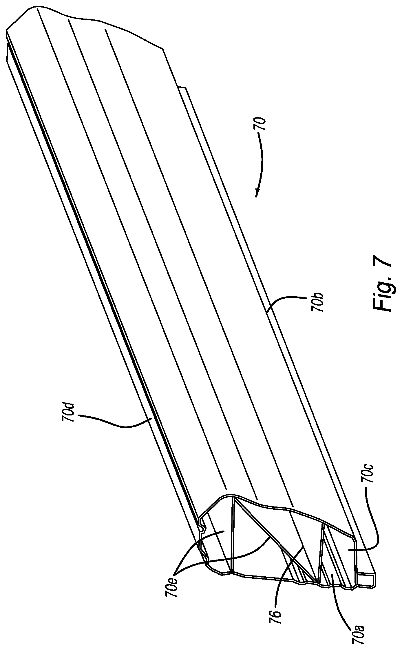Patent US12090957 Figure 7 – Structural impact assembly and vehicle having structural impact assembly