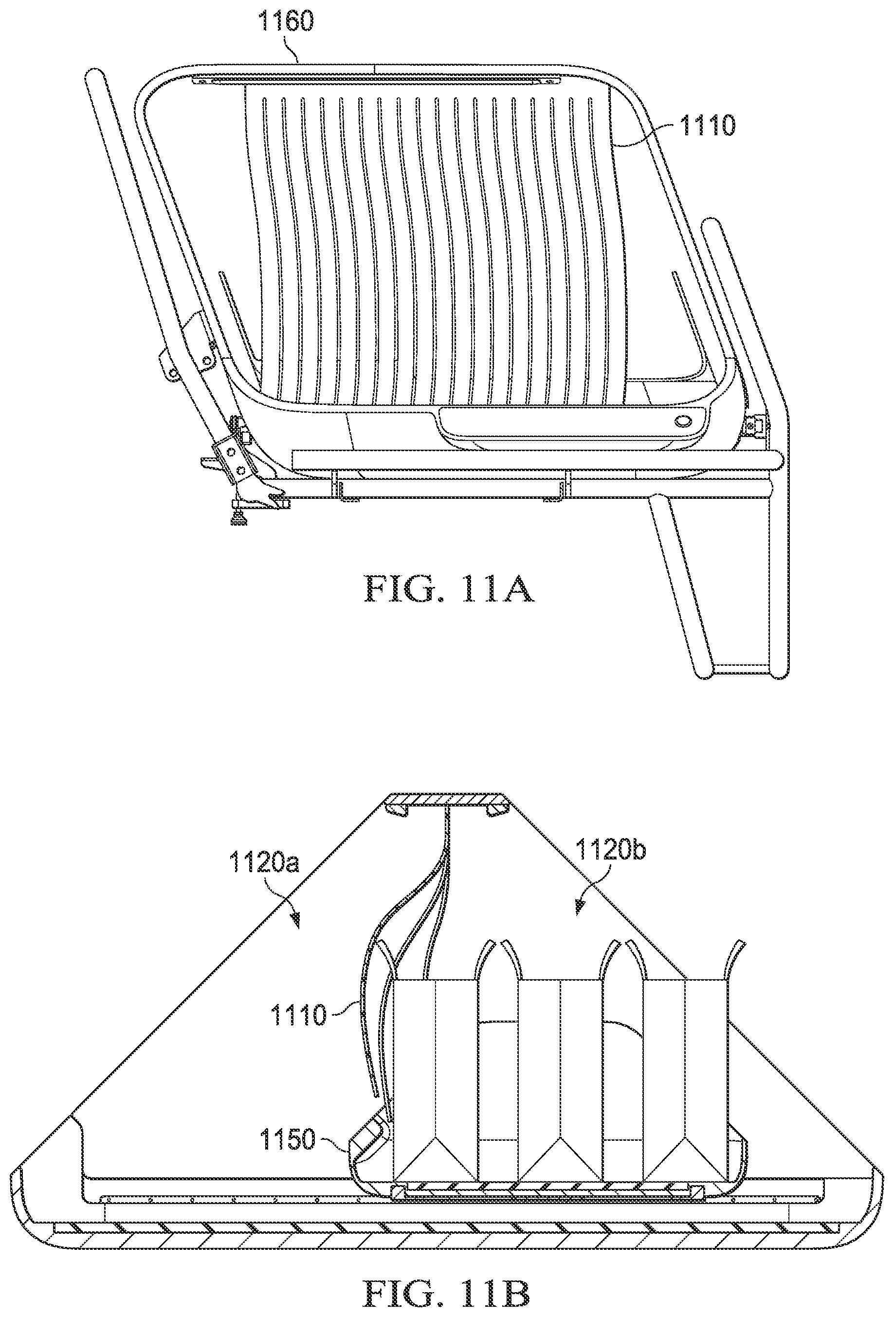 Patent US12090962 Figure 11 – Open interior delivery container
