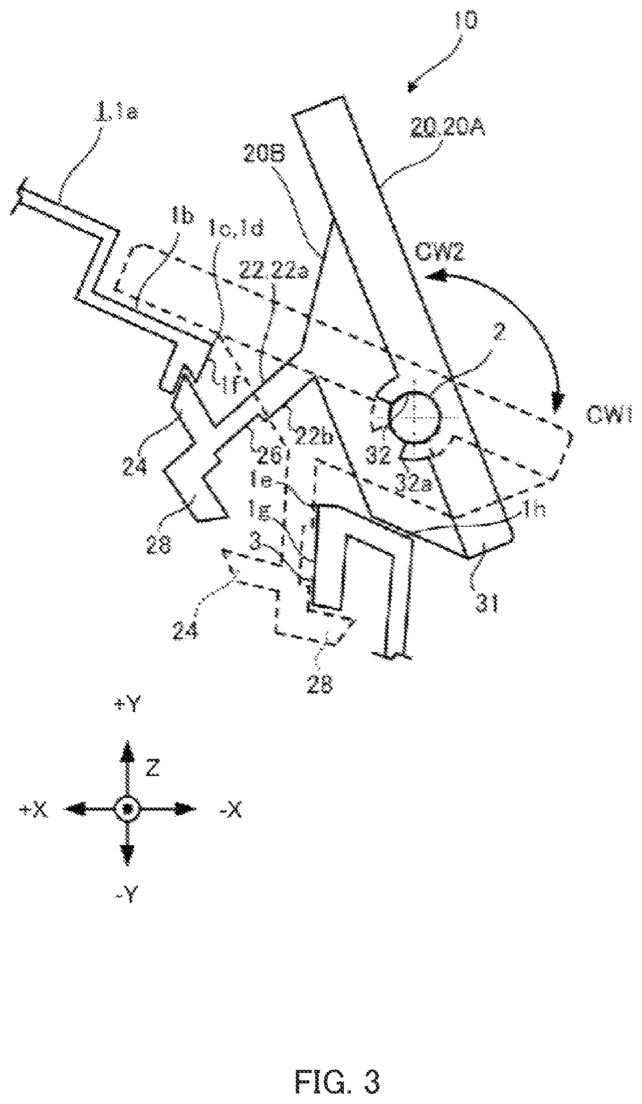 Patent US12090963 Figure 3 – Vehicle hook apparatus