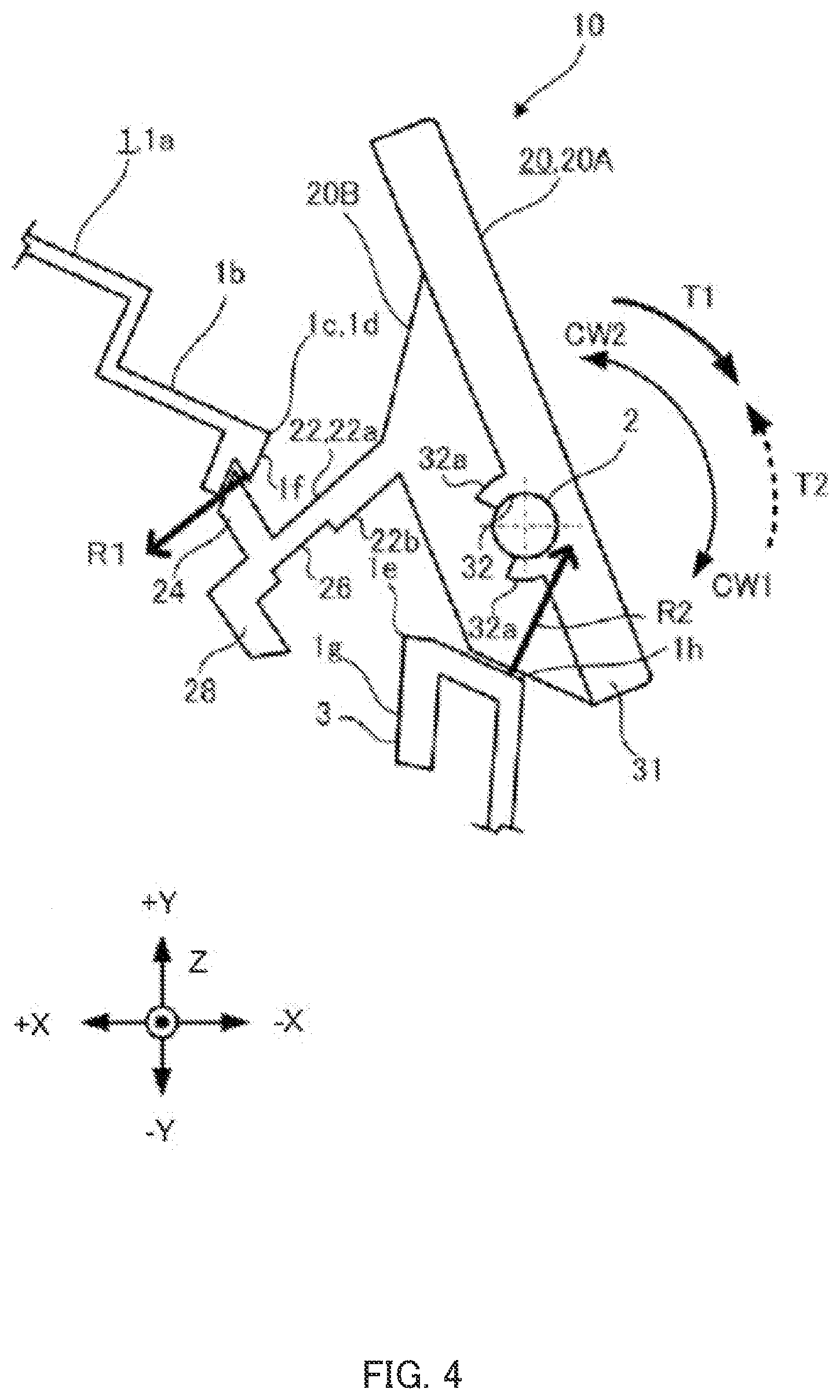 Patent US12090963 Figure 4 – Vehicle hook apparatus