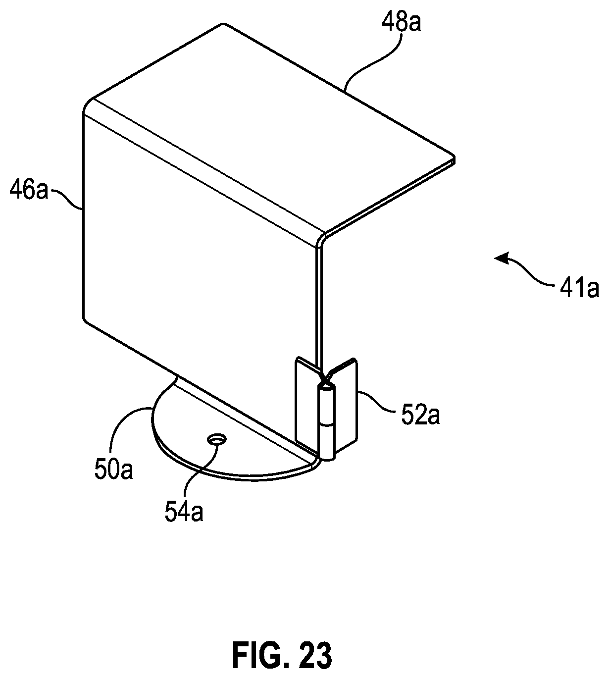Patent US12090964 Figure 14 – Foldable picnic table carrier for use on recreational vehicles