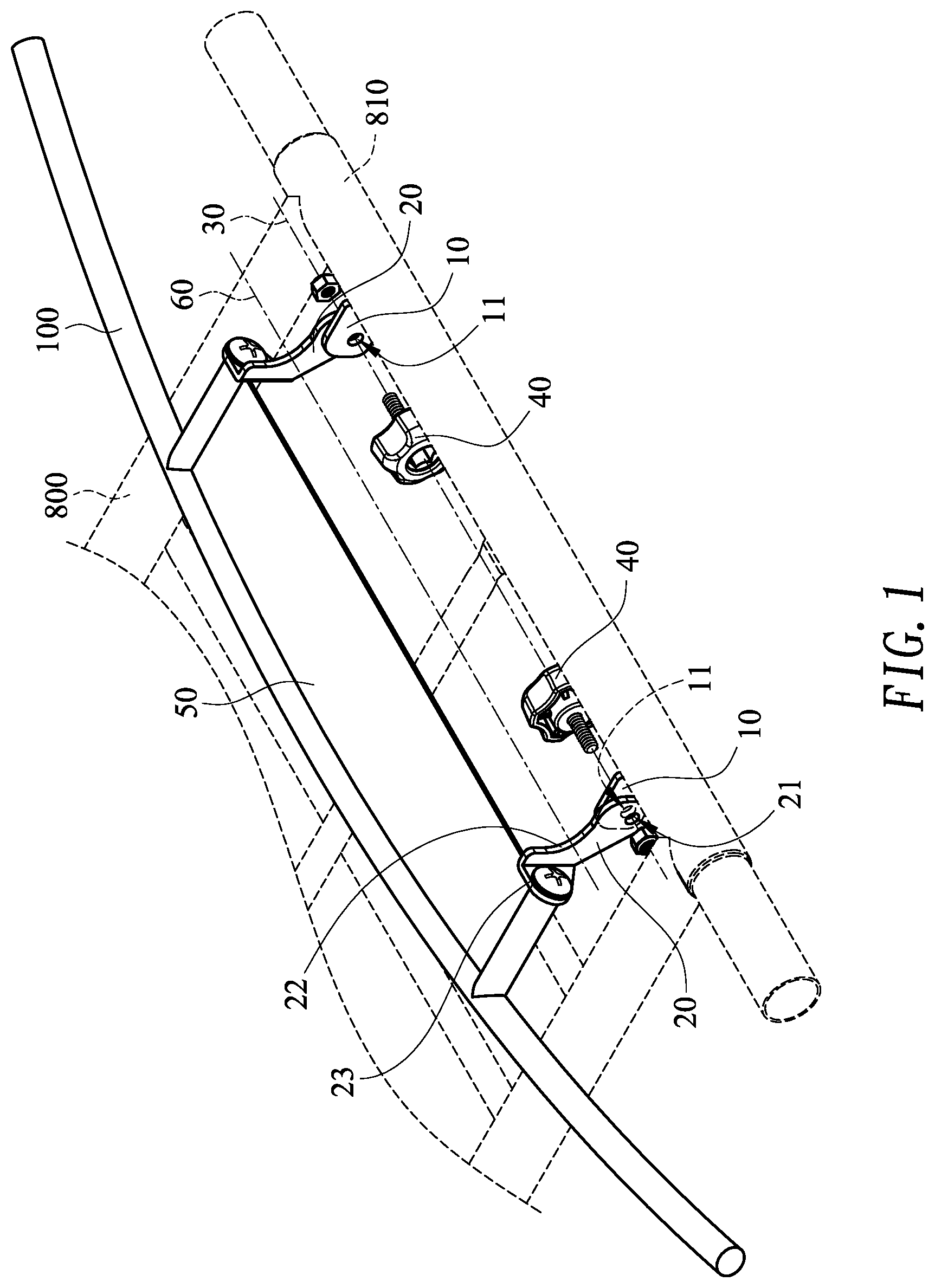 Patent US12090965 Figure 1 – Collapsible side panel structure of a roof panel