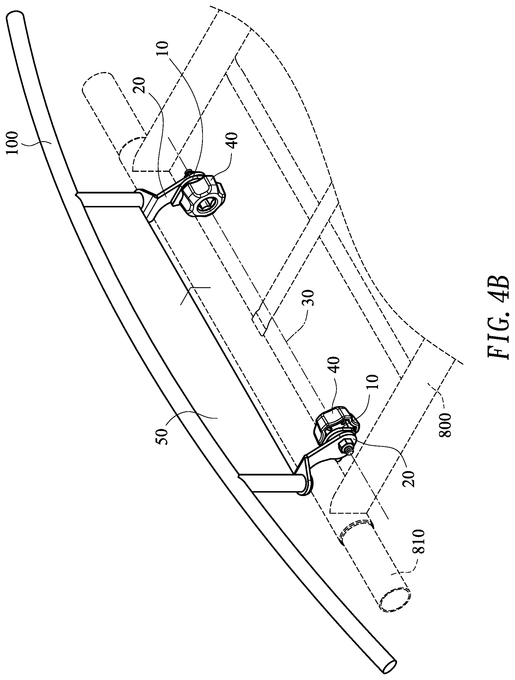 Patent US12090965 Figure 5 – Collapsible side panel structure of a roof panel