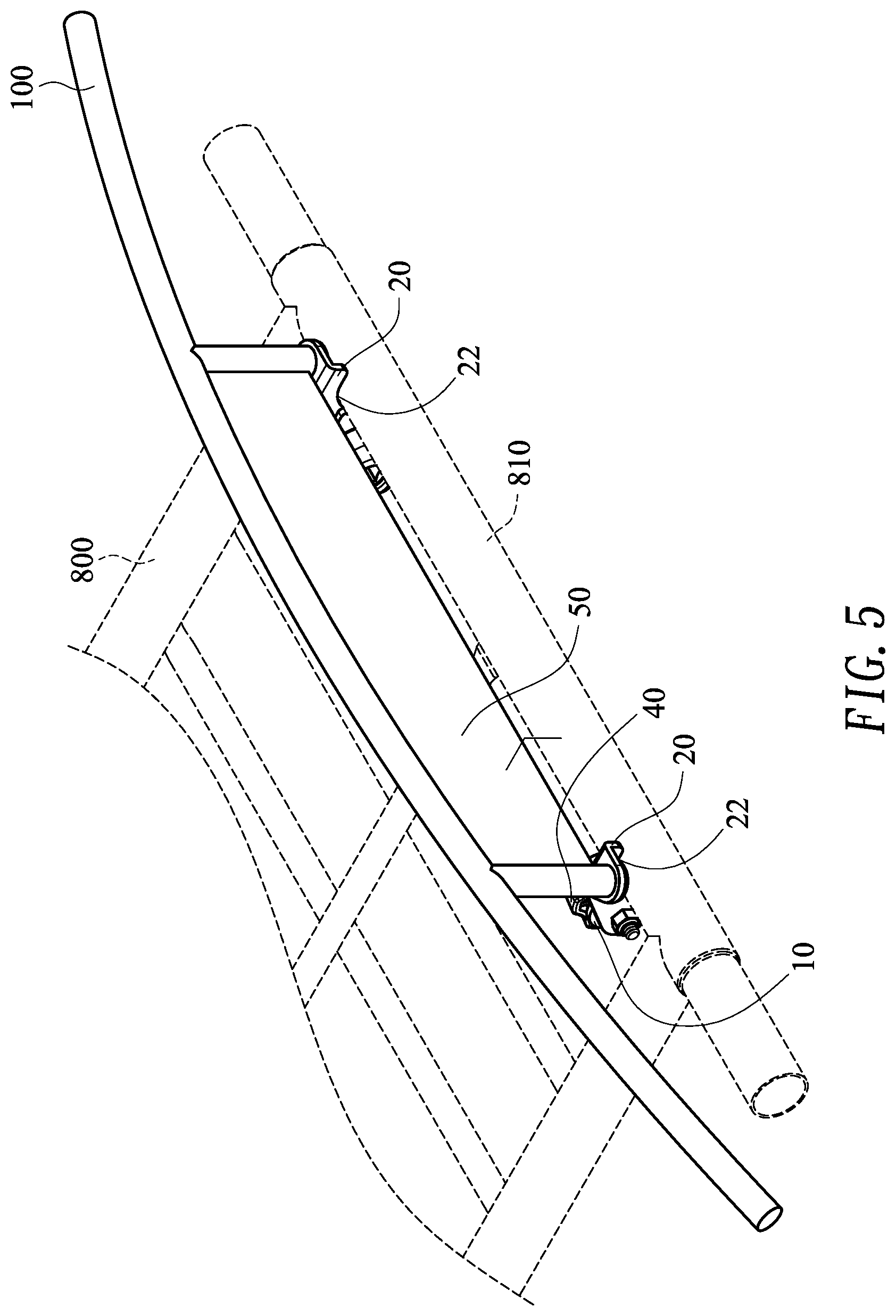 Patent US12090965 Figure 6 – Collapsible side panel structure of a roof panel