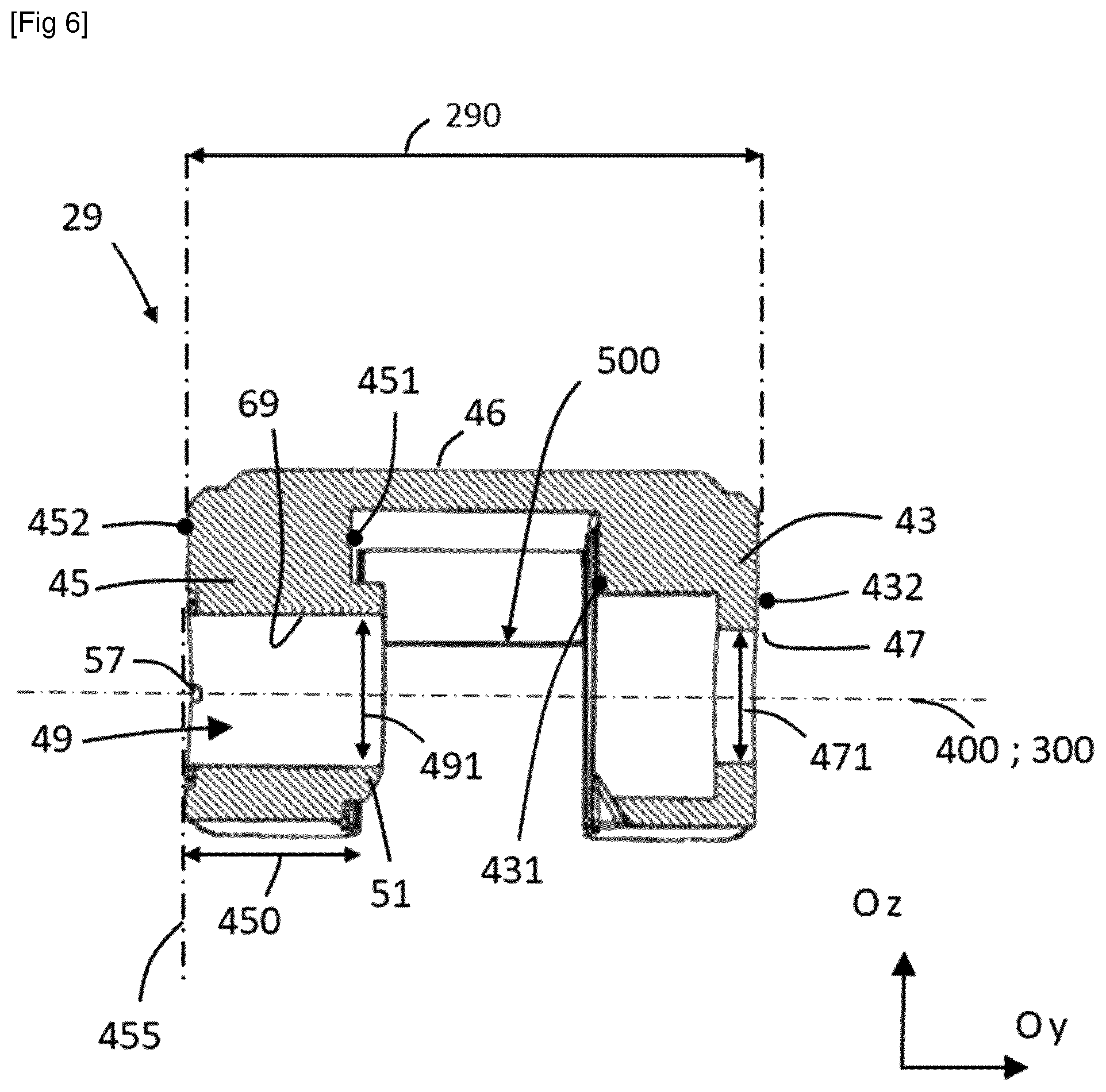 Patent US12090967 Figure 6 – Adapter for a motor vehicle wiper system