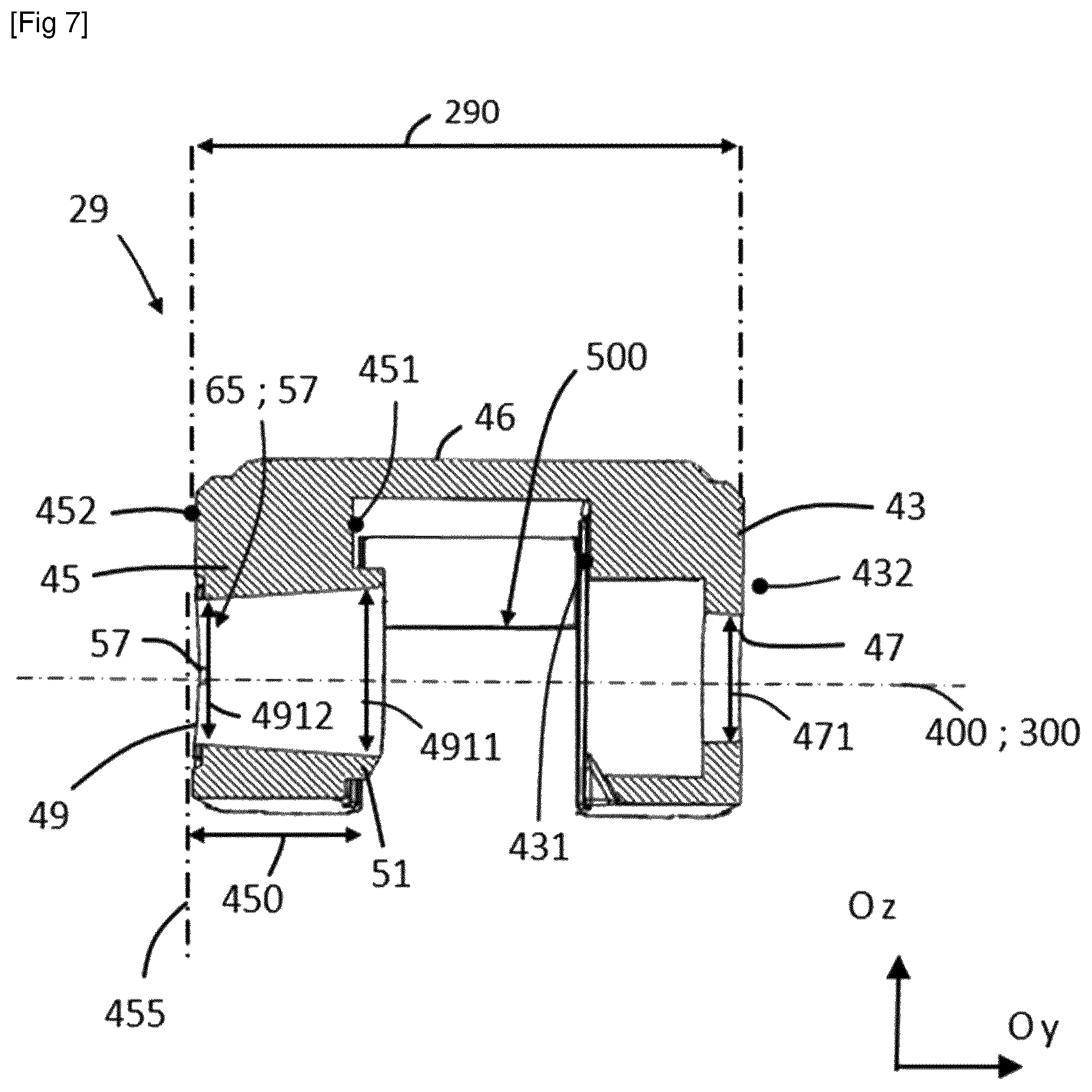 Patent US12090967 Figure 7 – Adapter for a motor vehicle wiper system
