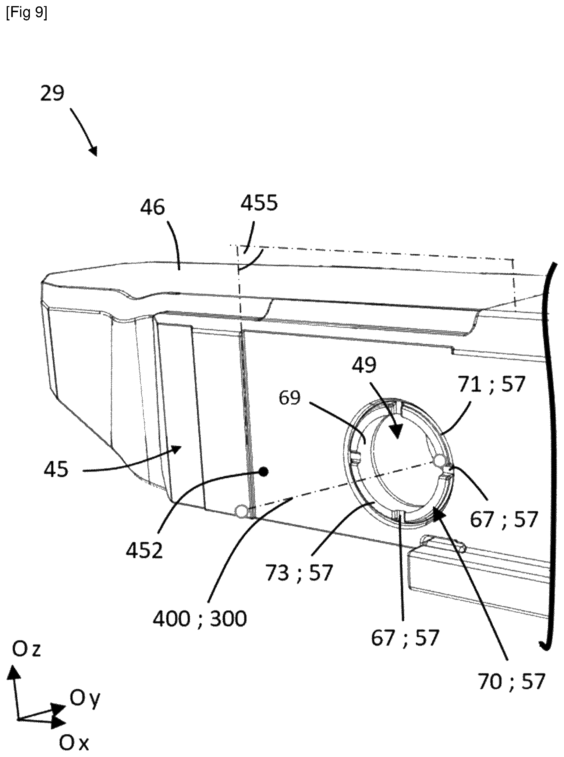 Patent US12090967 Figure 9 – Adapter for a motor vehicle wiper system