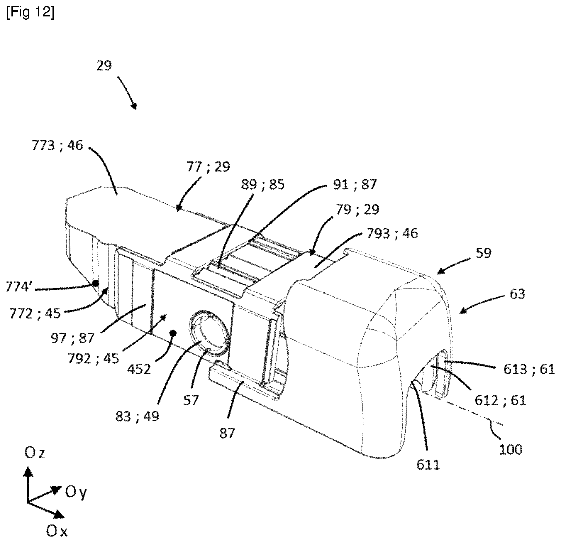 Patent US12090967 Figure 12 – Adapter for a motor vehicle wiper system