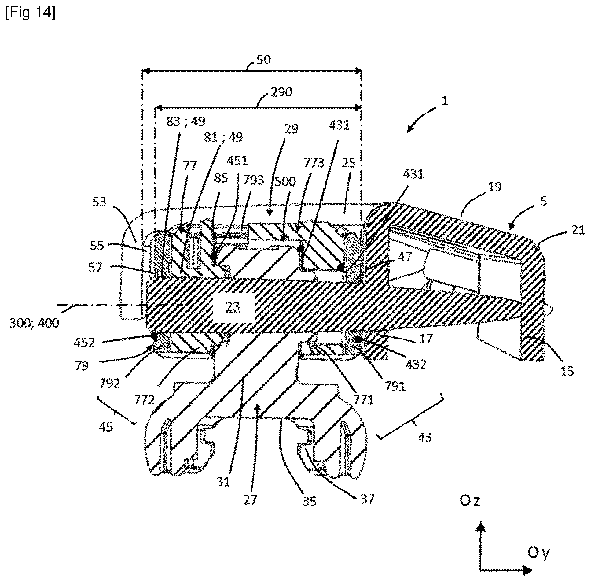 Patent US12090967 Figure 14 – Adapter for a motor vehicle wiper system