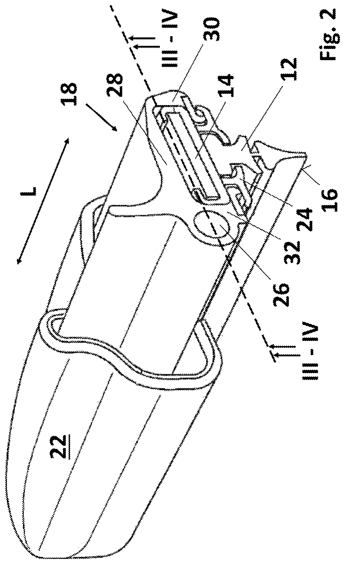 Patent US12090968 Figure 2 – Wiper blade, in particular for a motor vehicle