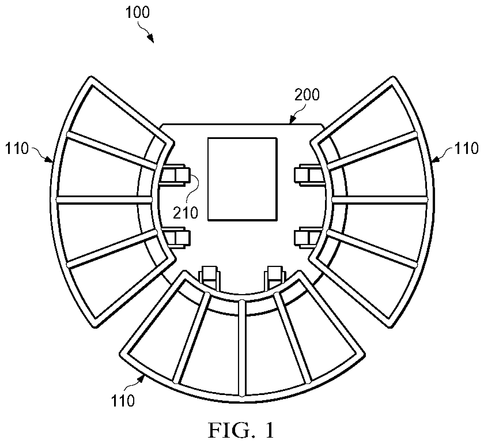 Patent US12090970 Figure 1 – Outrigger saftey guard
