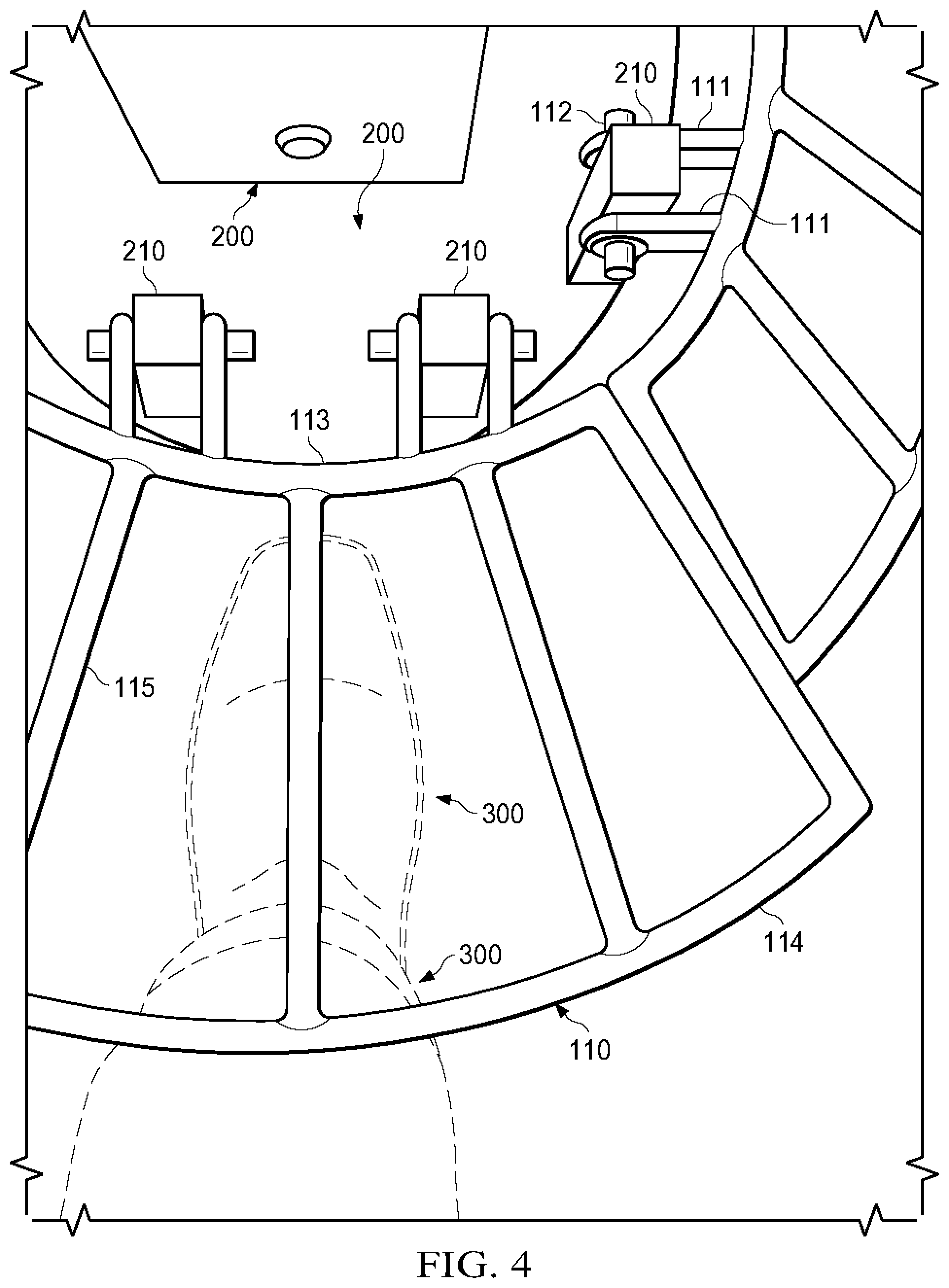 Patent US12090970 Figure 4 – Outrigger saftey guard